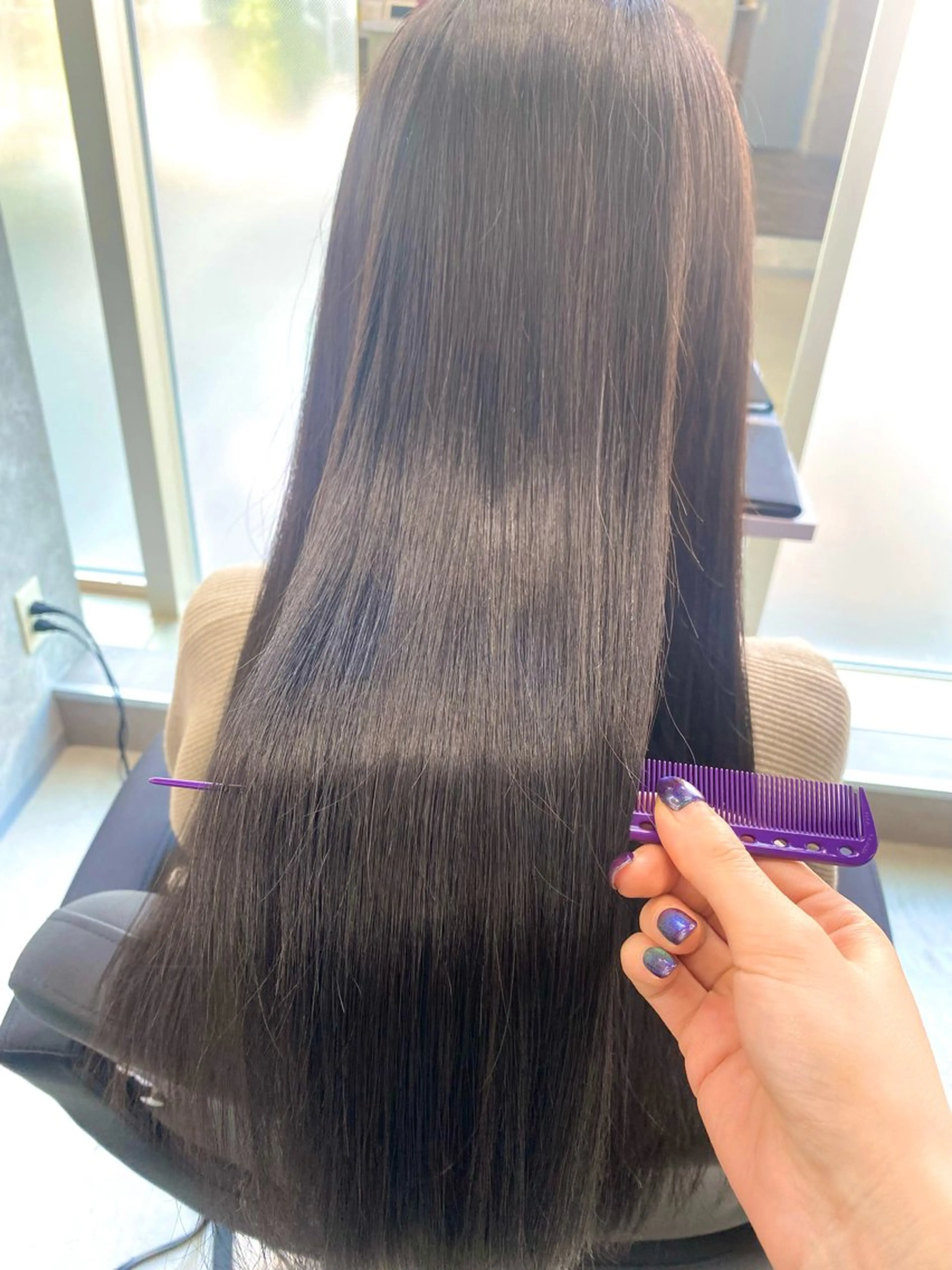 ロング カラー カット ヘアカラー トリートメント Forest. kanako🕊️のヘアスタイル