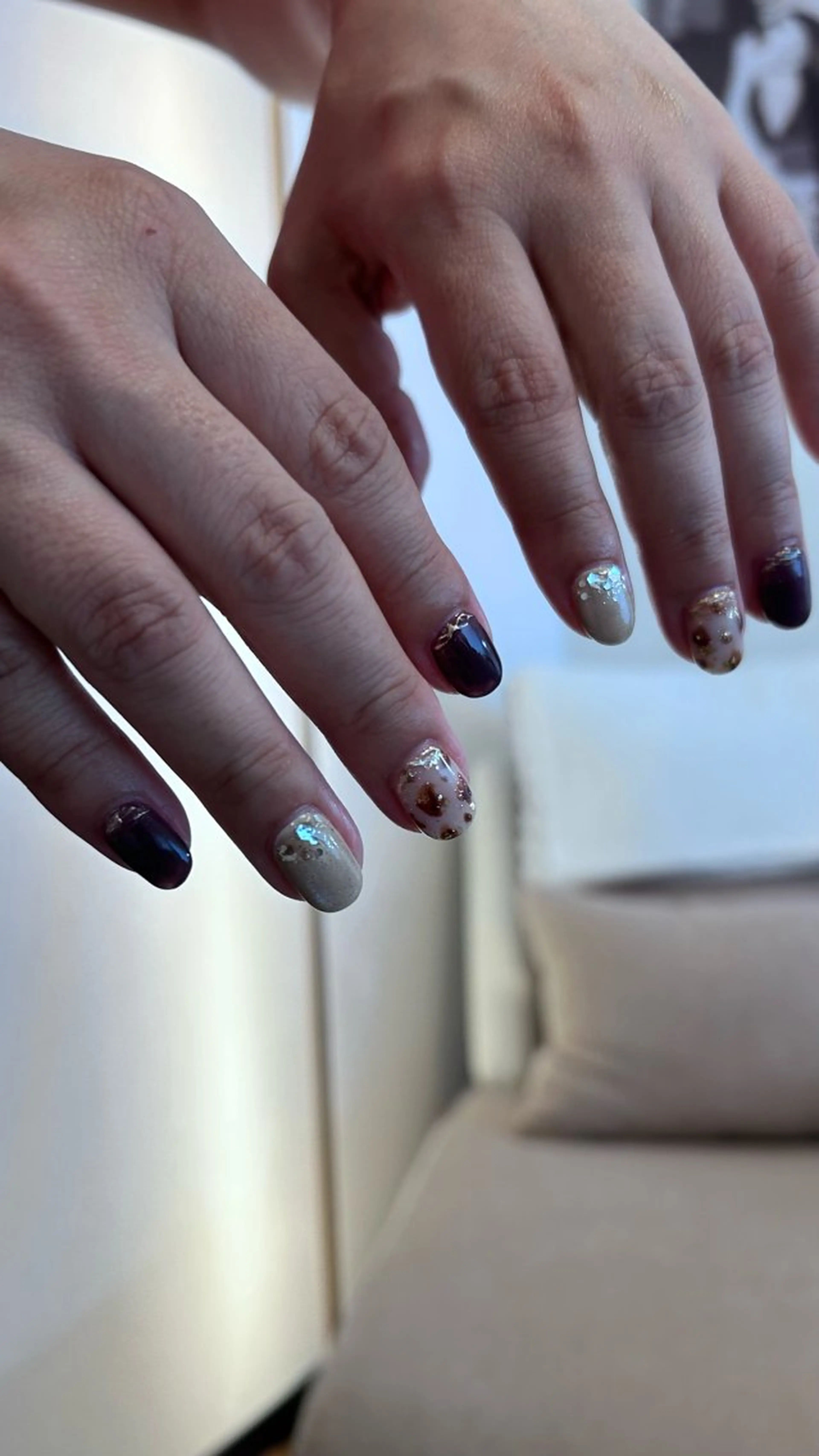 ネイル ニュアンスネイル ハンドネイル ハンドケア Atelier Ariのネイルデザイン