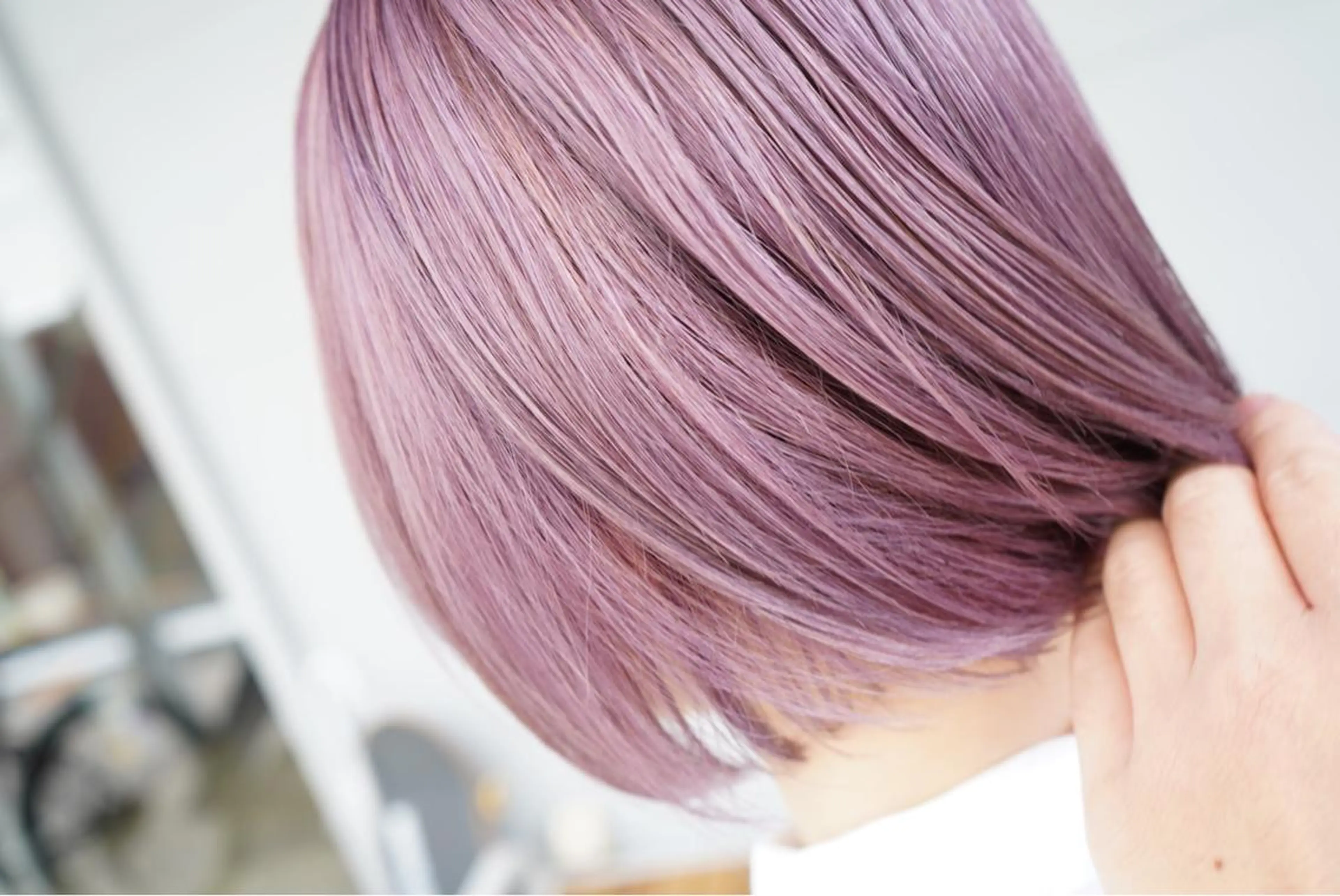 ミディアム カラー ヘアアレンジ ヘアカラー トリートメント lani ブリーチ /ダブルカラーのヘアスタイル