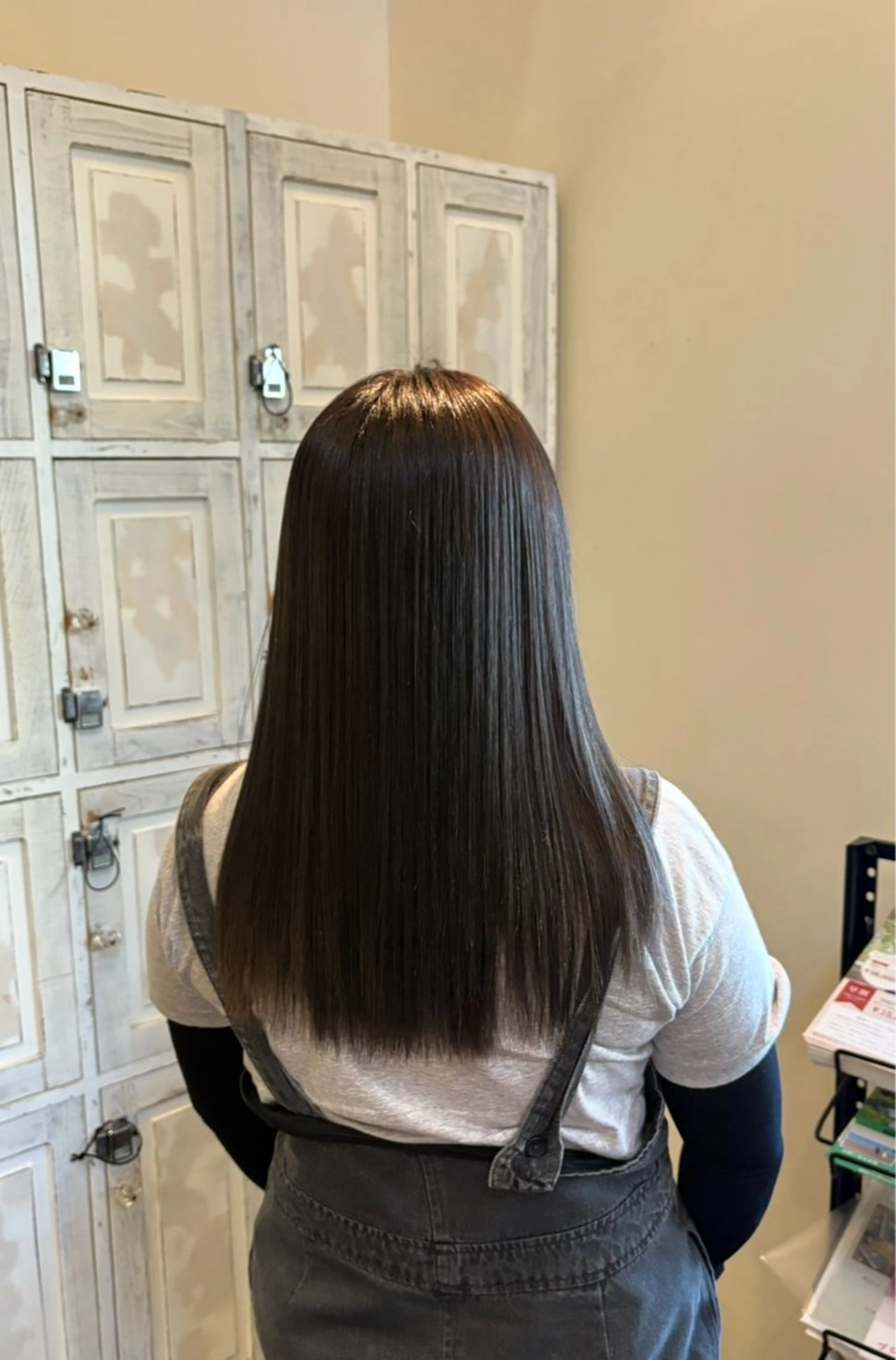 ロング ヘアカラー トリートメント ルプラボウ/ 内藤ほのか/艶カラーのヘアスタイル