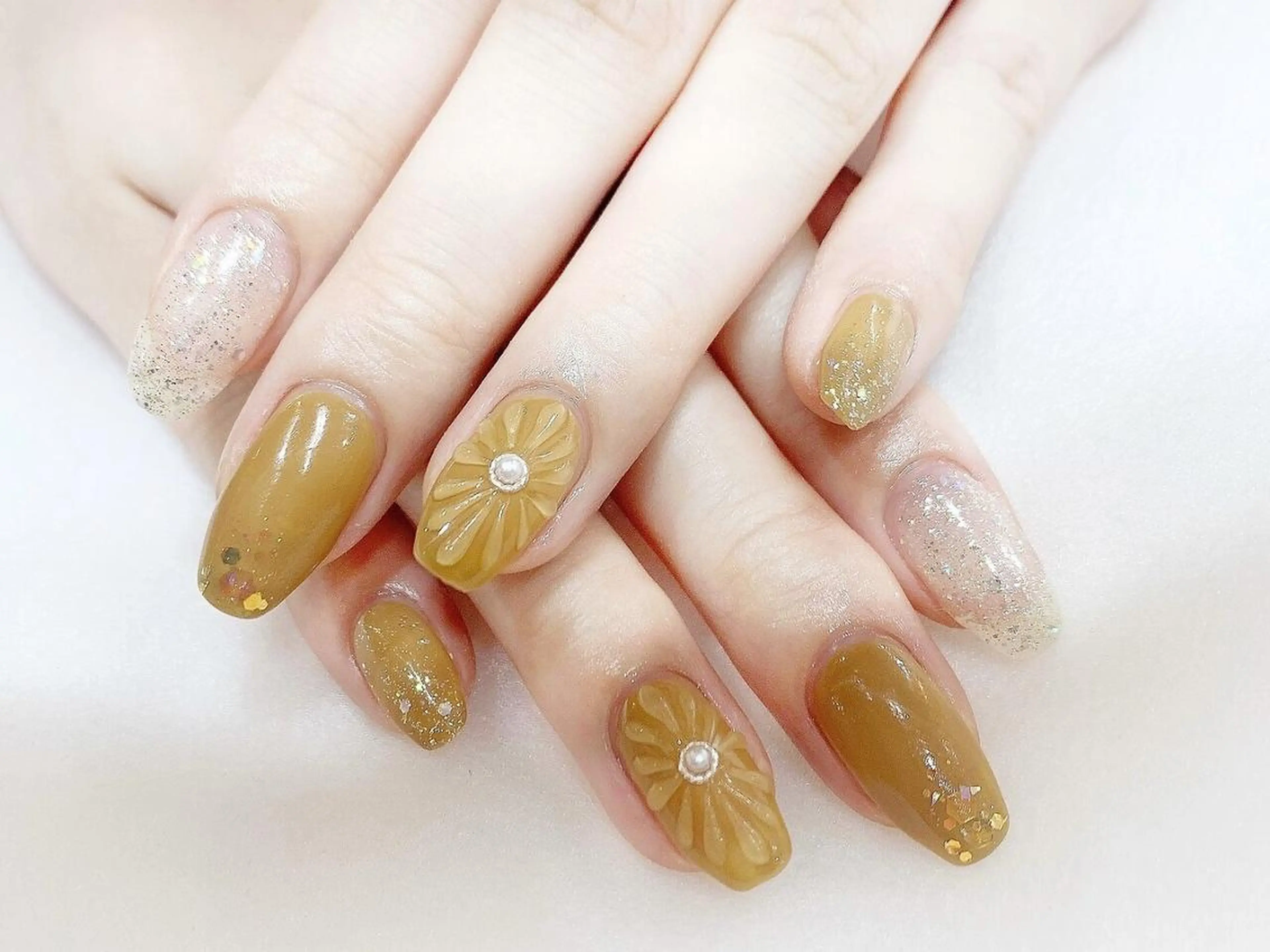 ネイル ハンドネイル Elegant beautyのネイルデザイン