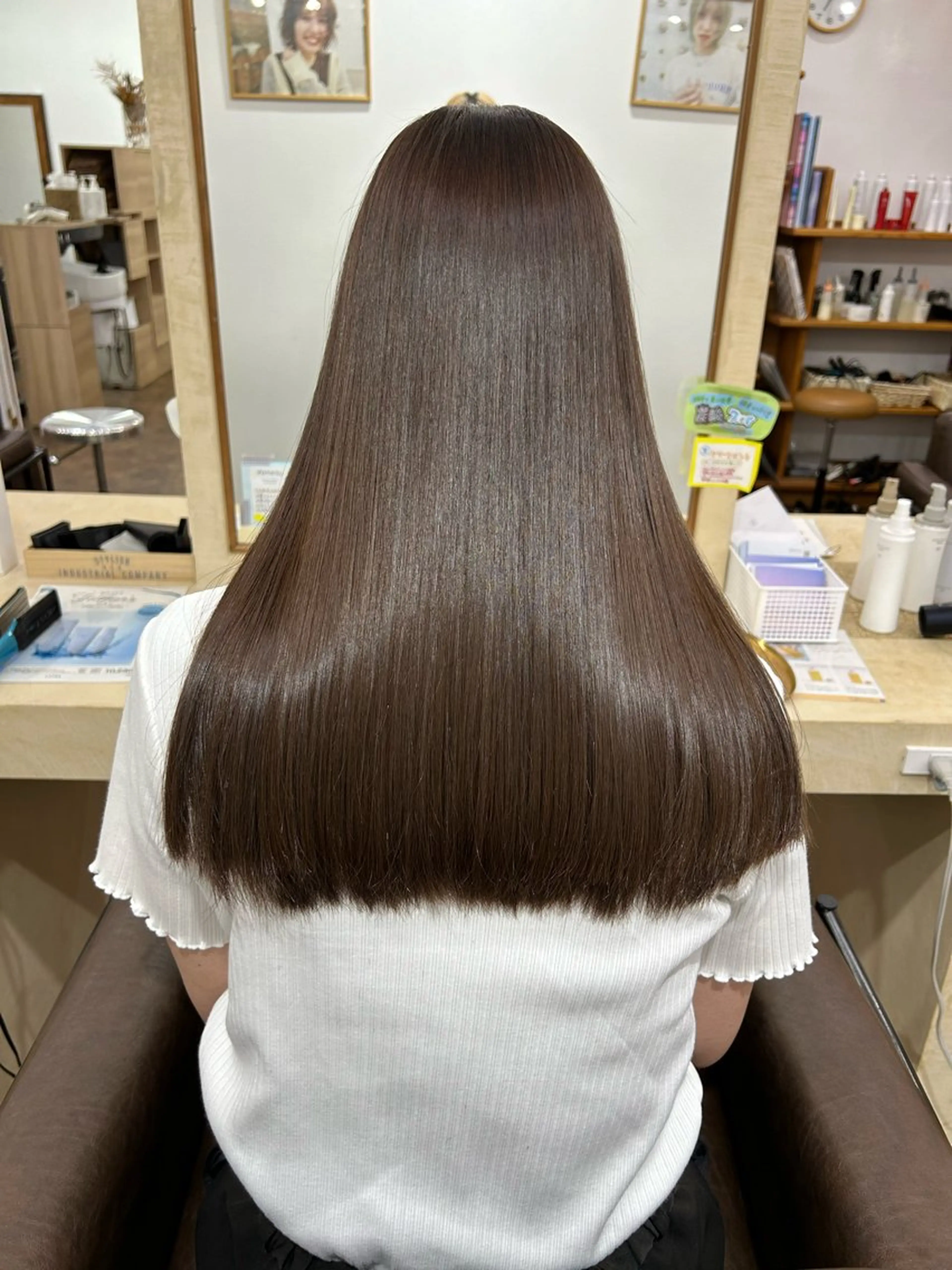 ロング ヘアカラー トリートメント YUIMARL SUZUKAのヘアスタイル