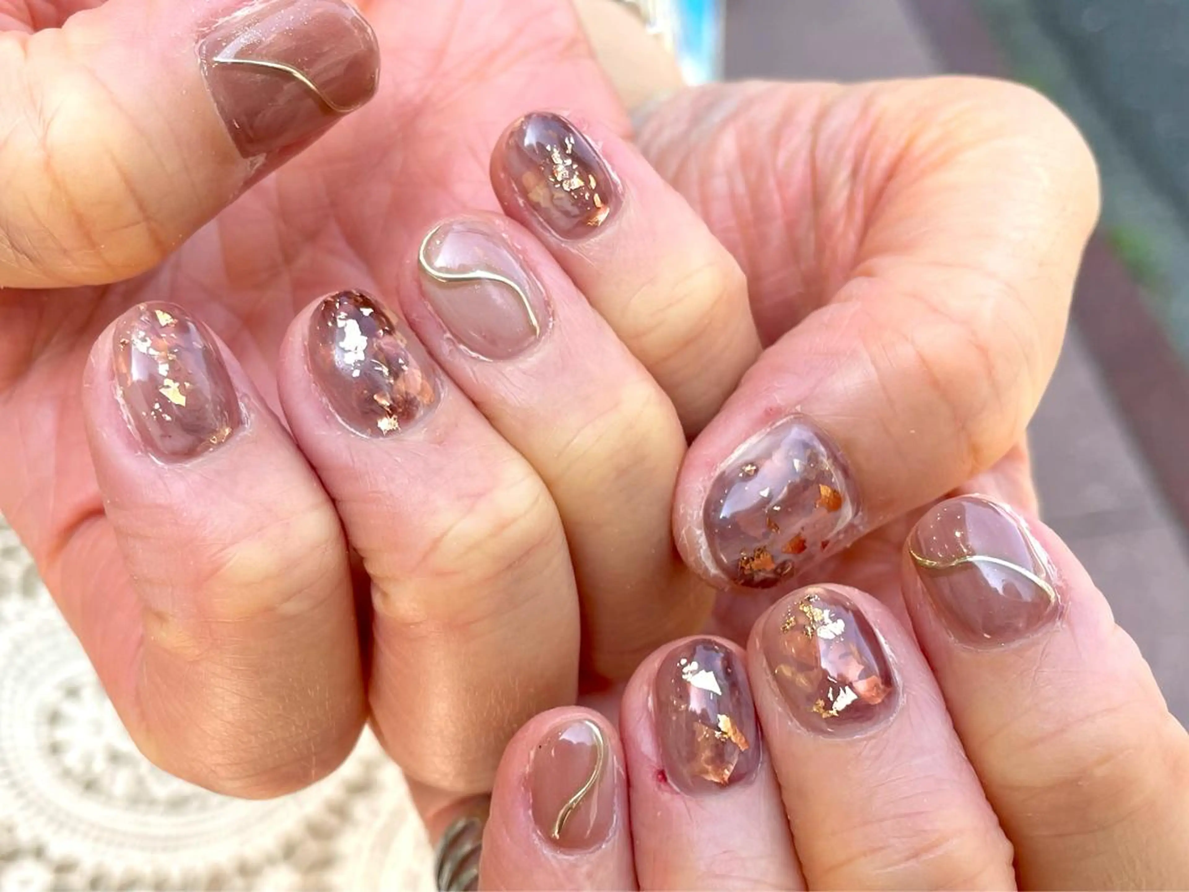 ネイル ハンドネイル Ash関内ネイリスト 荒木のネイルデザイン