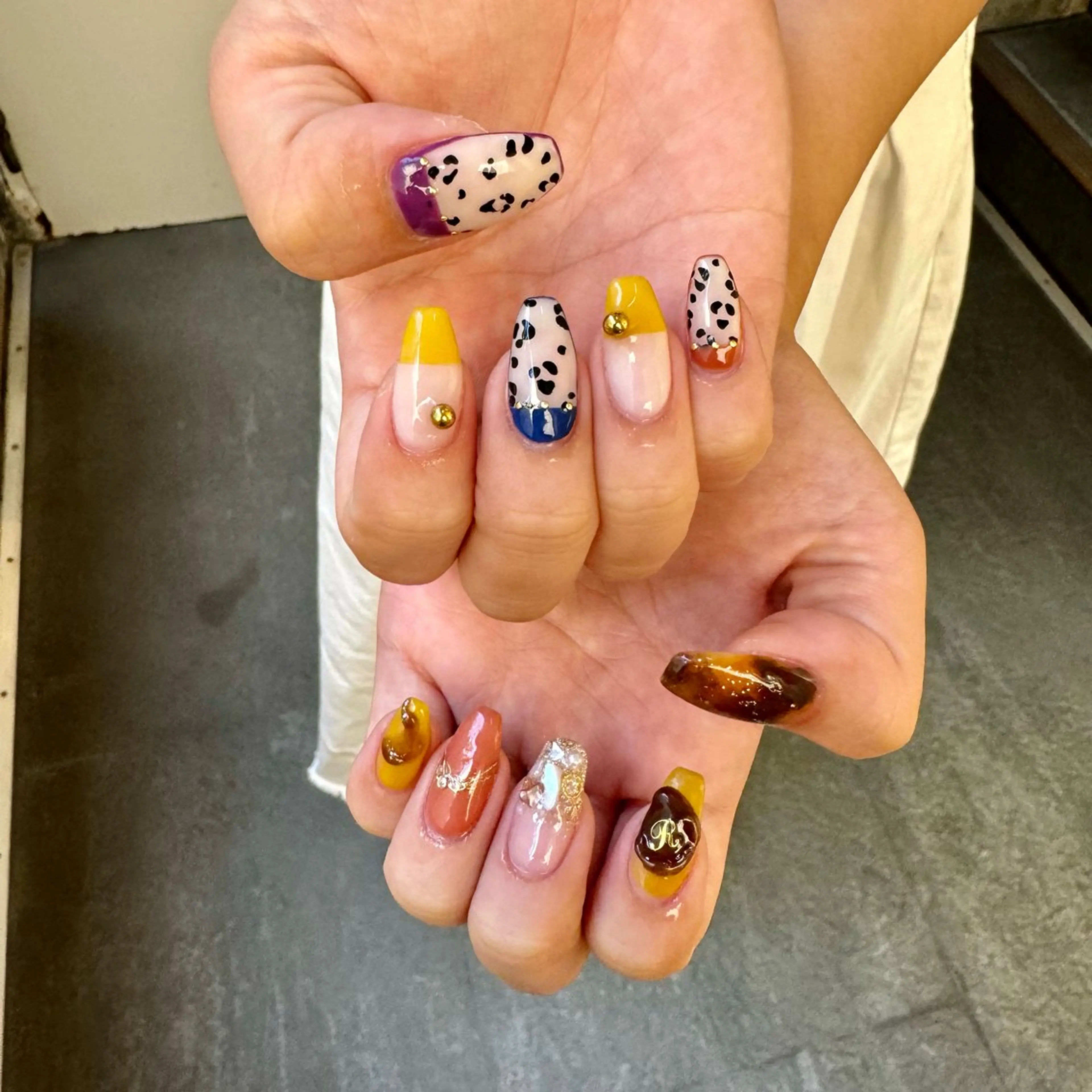 ネイル ハンドネイル 山﨑 葉月のネイルデザイン