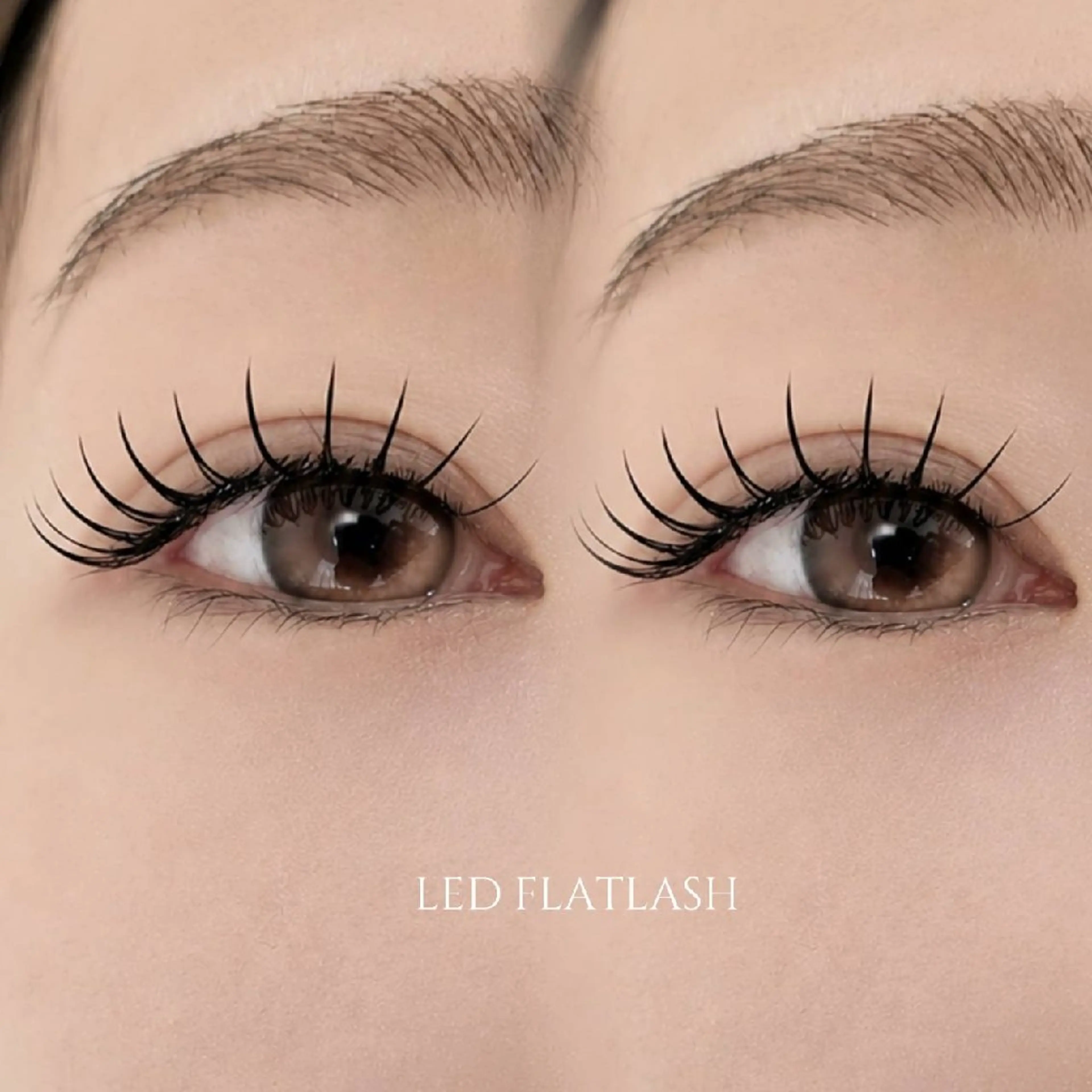 マツエク・マツパ フラットラッシュ Cia U. eyelashのマツエク・マツパデザイン