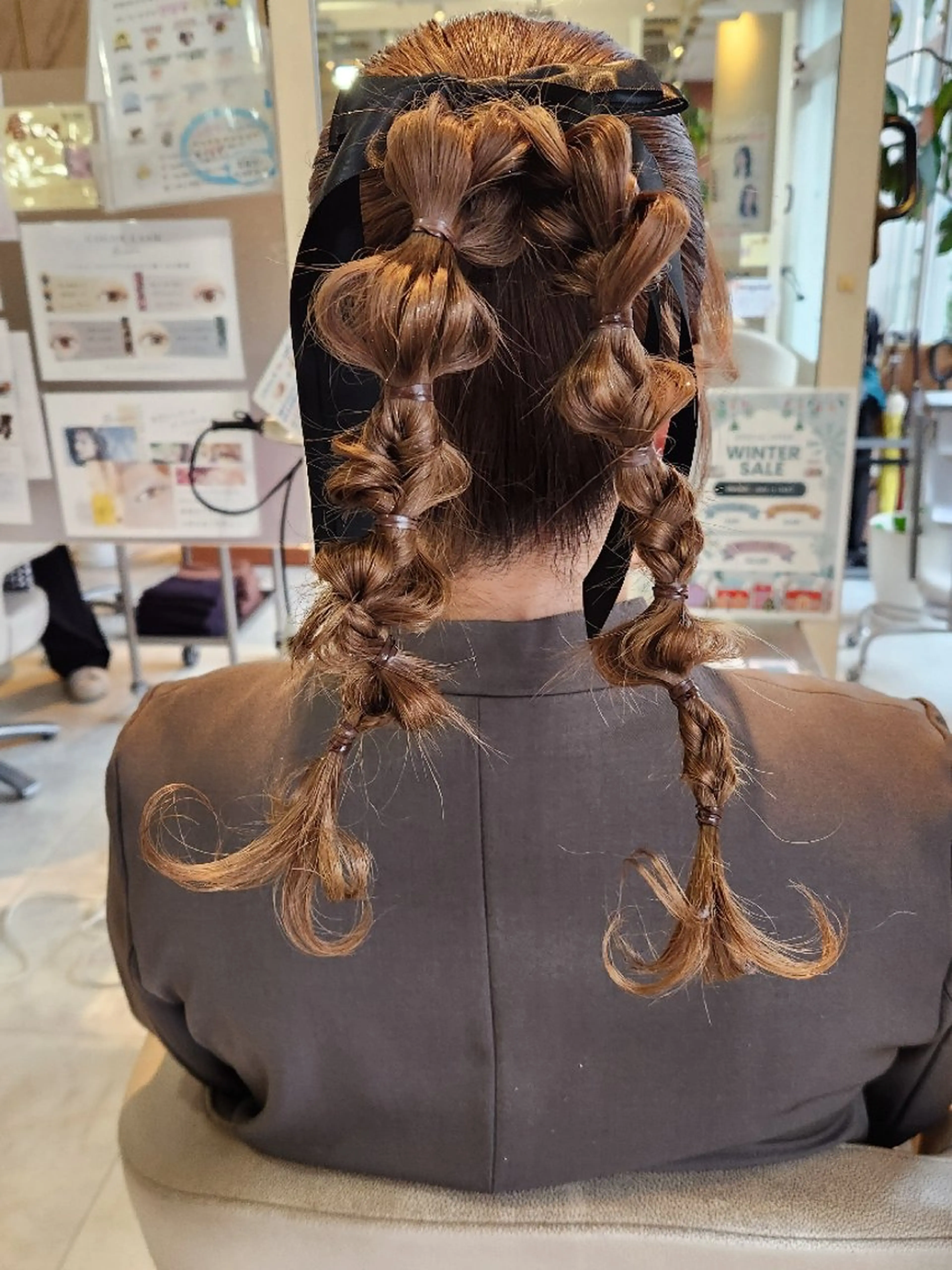 ヘアアレンジ ツインテール ヘアセット 浦川 敬太のヘアスタイル