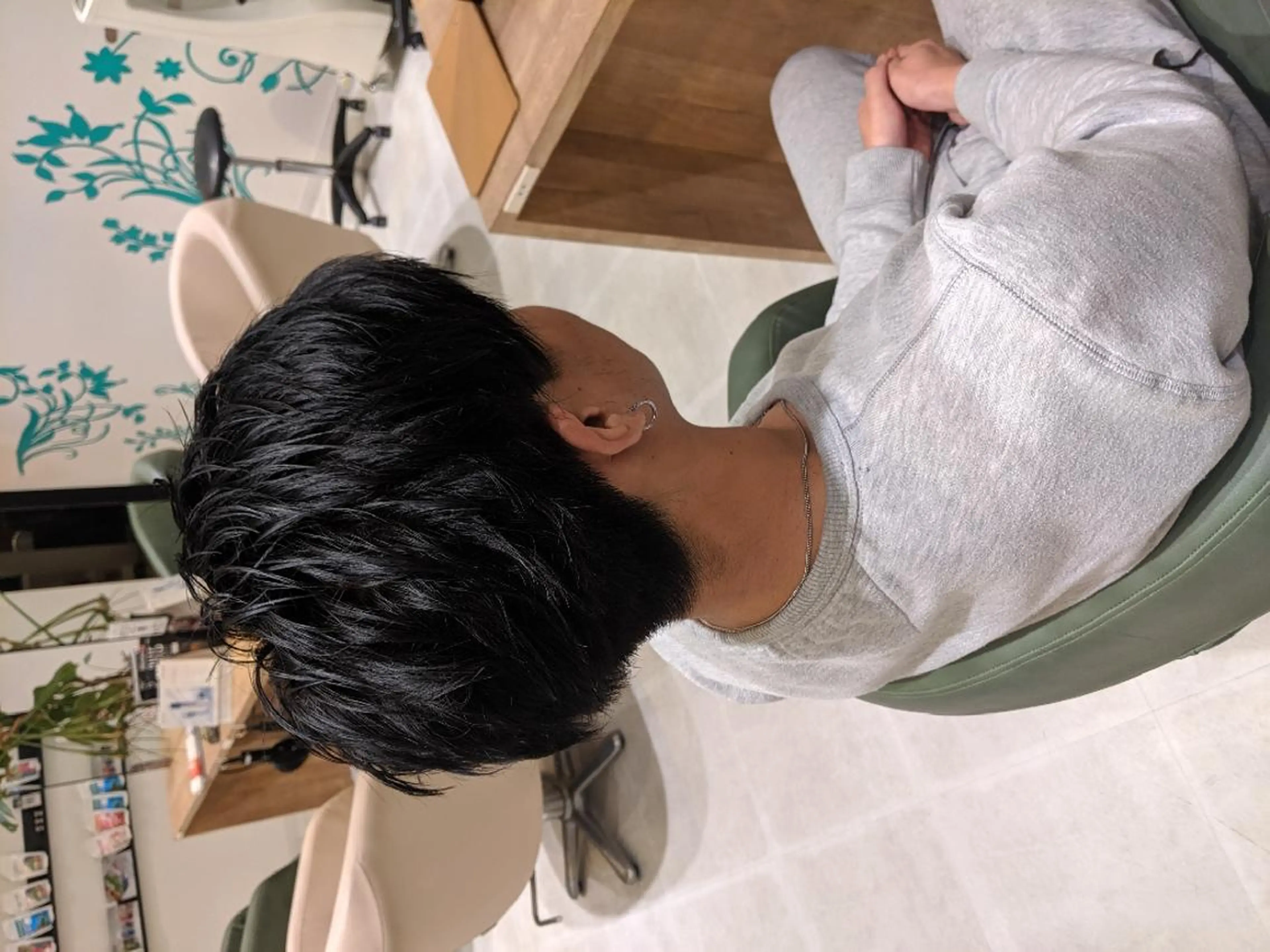 メンズ 浜田りほ Luxbe 博多バスターミナルのヘアスタイル