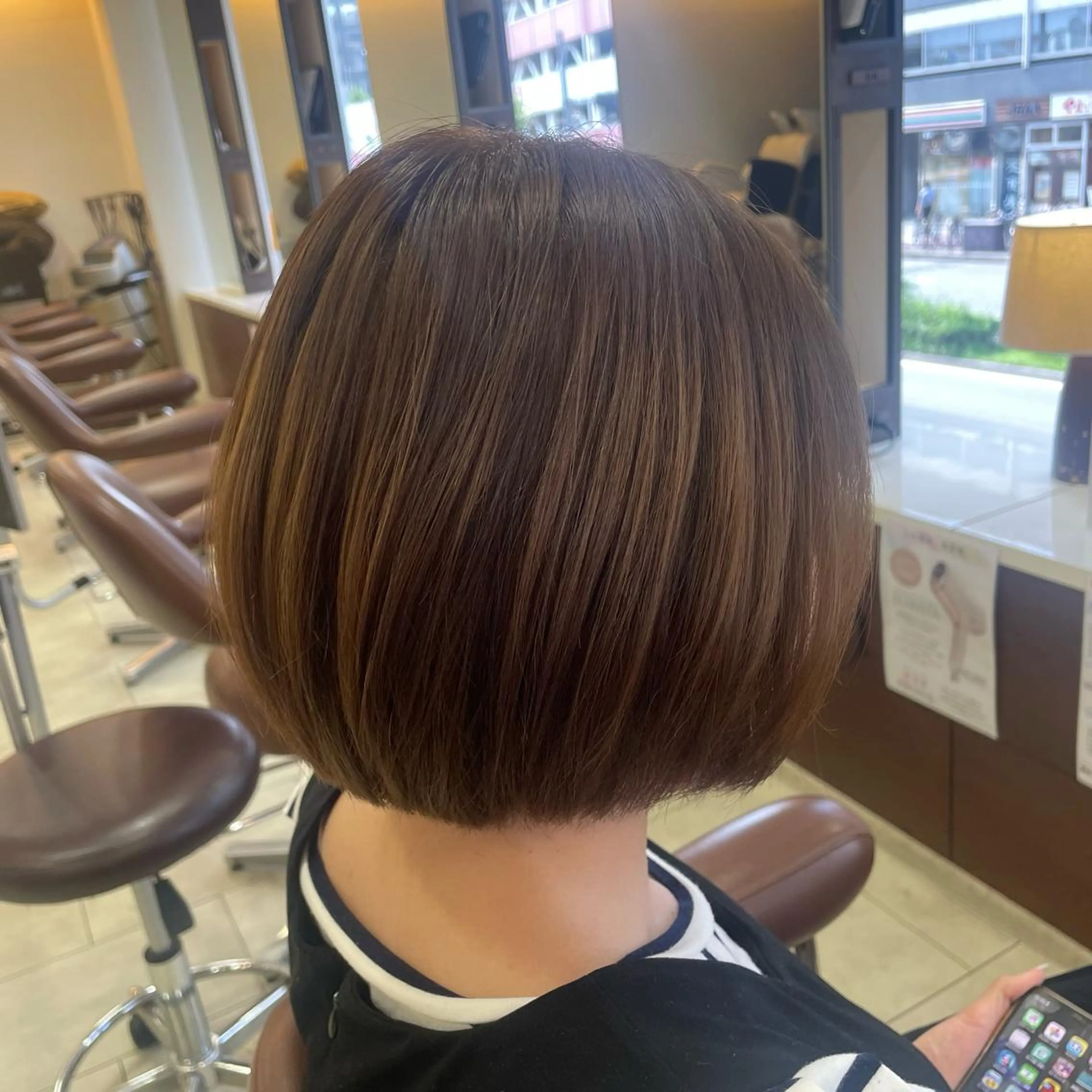 ミディアム カラー 🍒暖色カラー🍒 ✨髪質改善✨西村亜弥のヘアスタイル