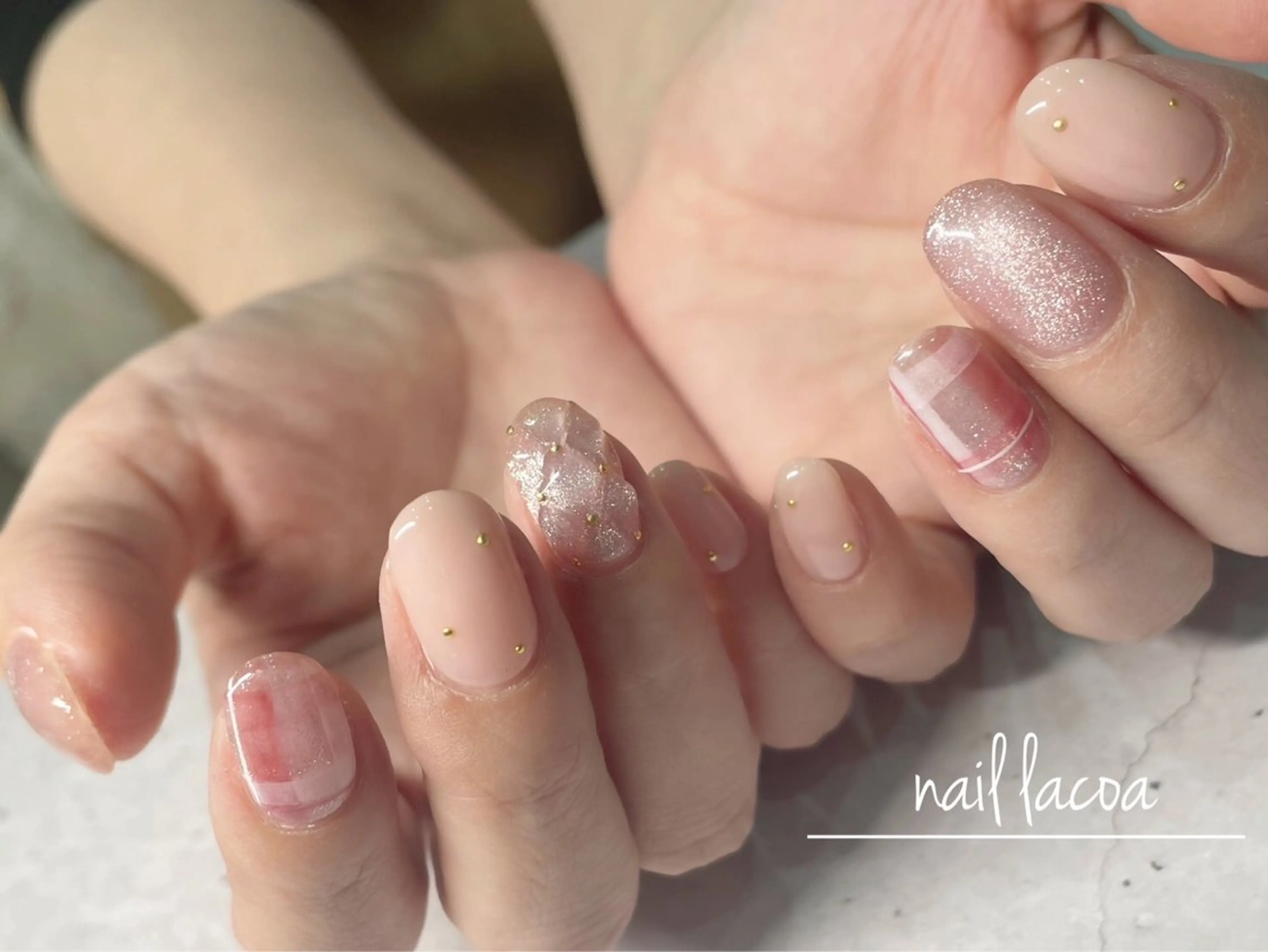 ネイル アートネイル zuzunail -lacoa-のネイルデザイン