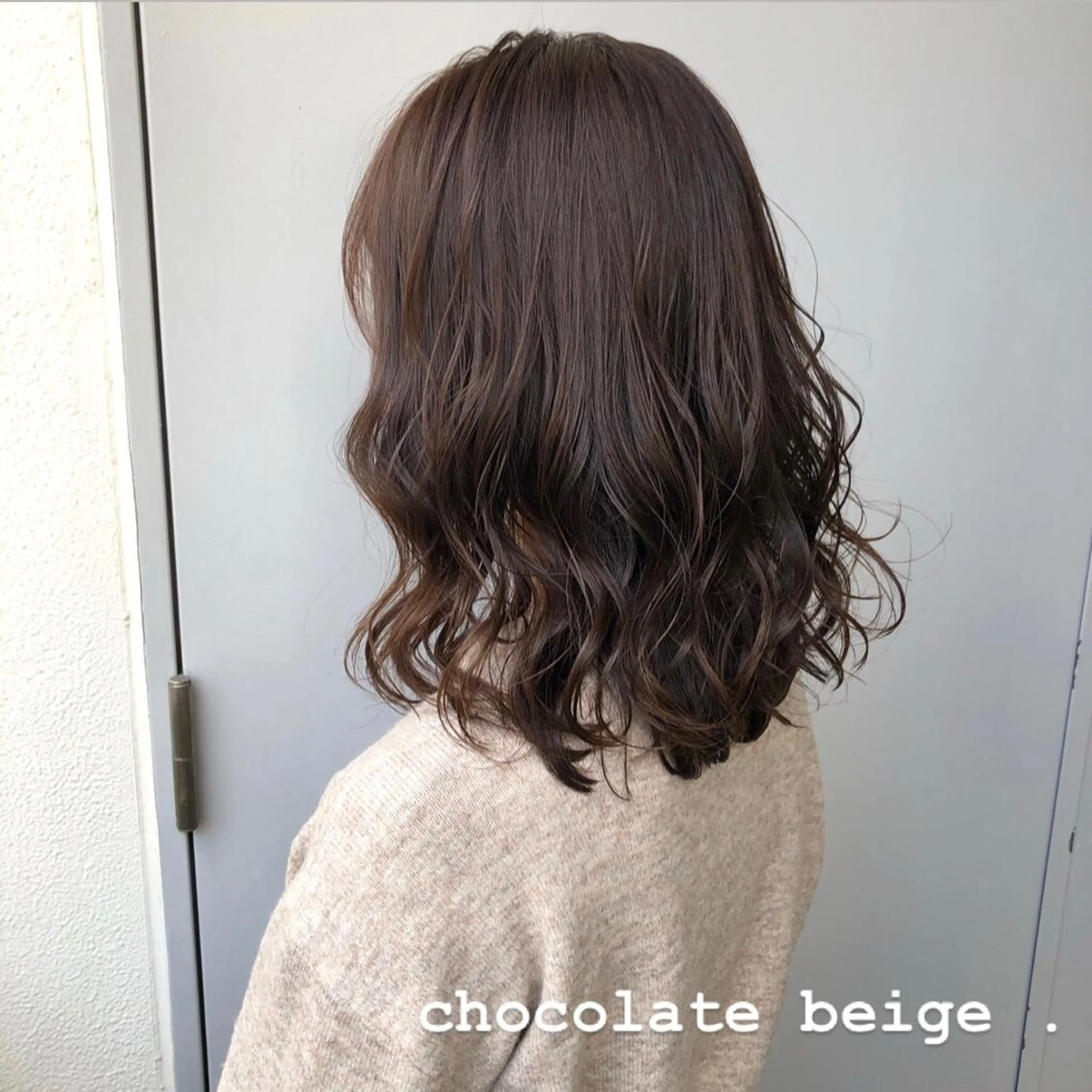セミロング カラー ヘアアレンジ ネイル マツエク・マツパ ベージュカラー トレンド眉🌈✨ arisaの眉毛・アイブロウイメージ