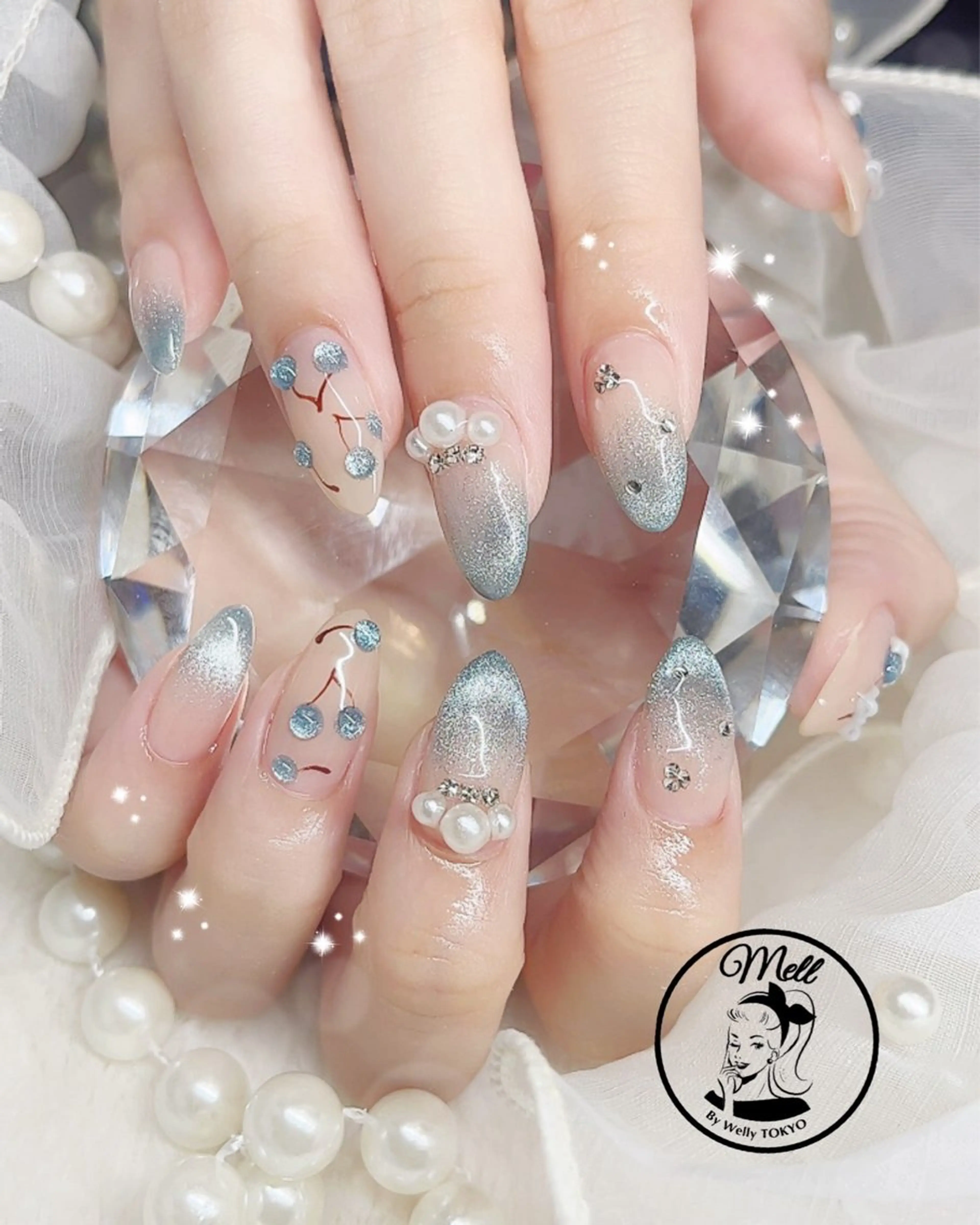 ネイル ハンドネイル AYU💅ワンホン& 推し活ネイル💕のネイルデザイン
