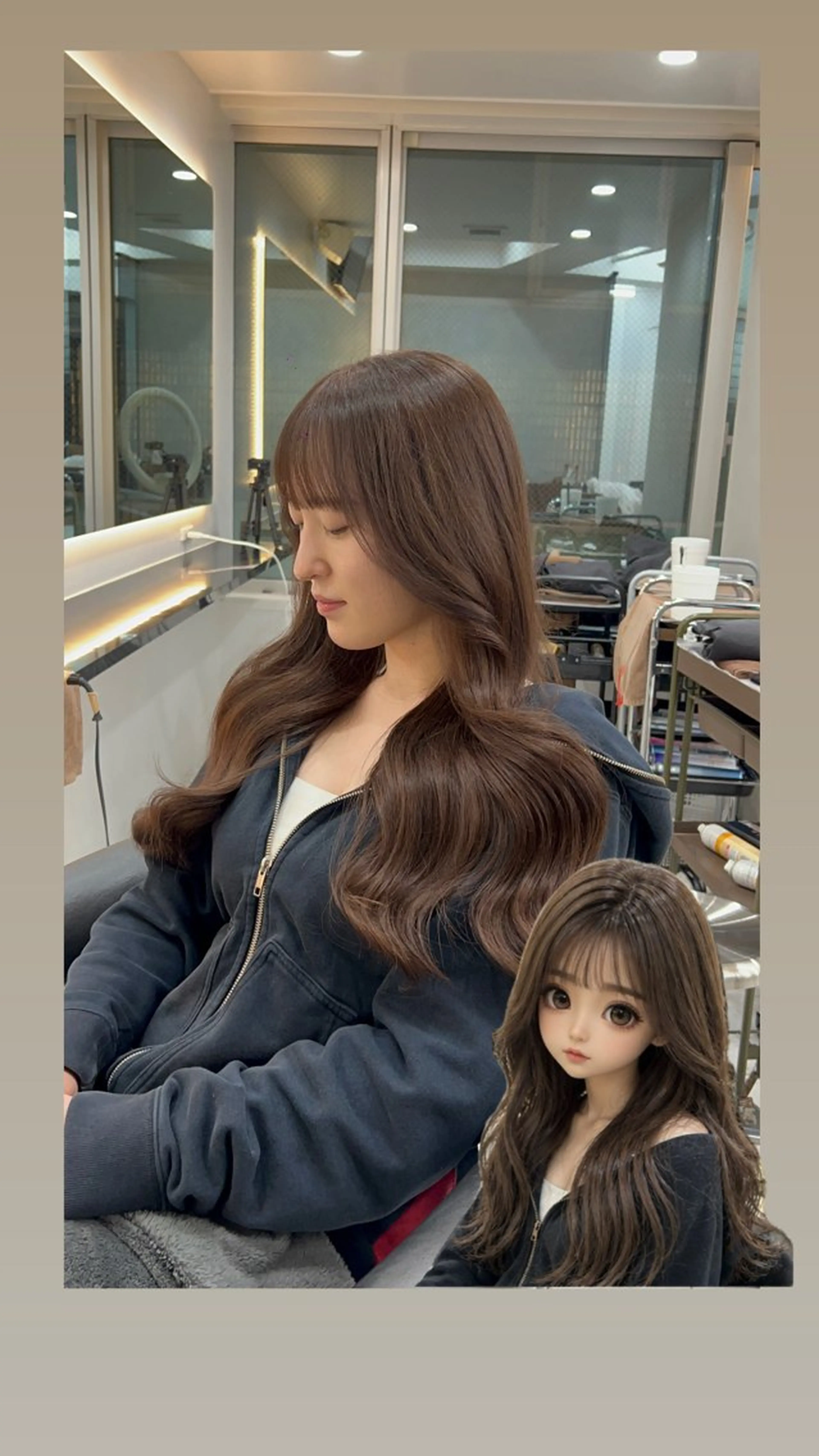 ロング ヘアカラー 【lapis渋谷】 Aoriのヘアスタイル