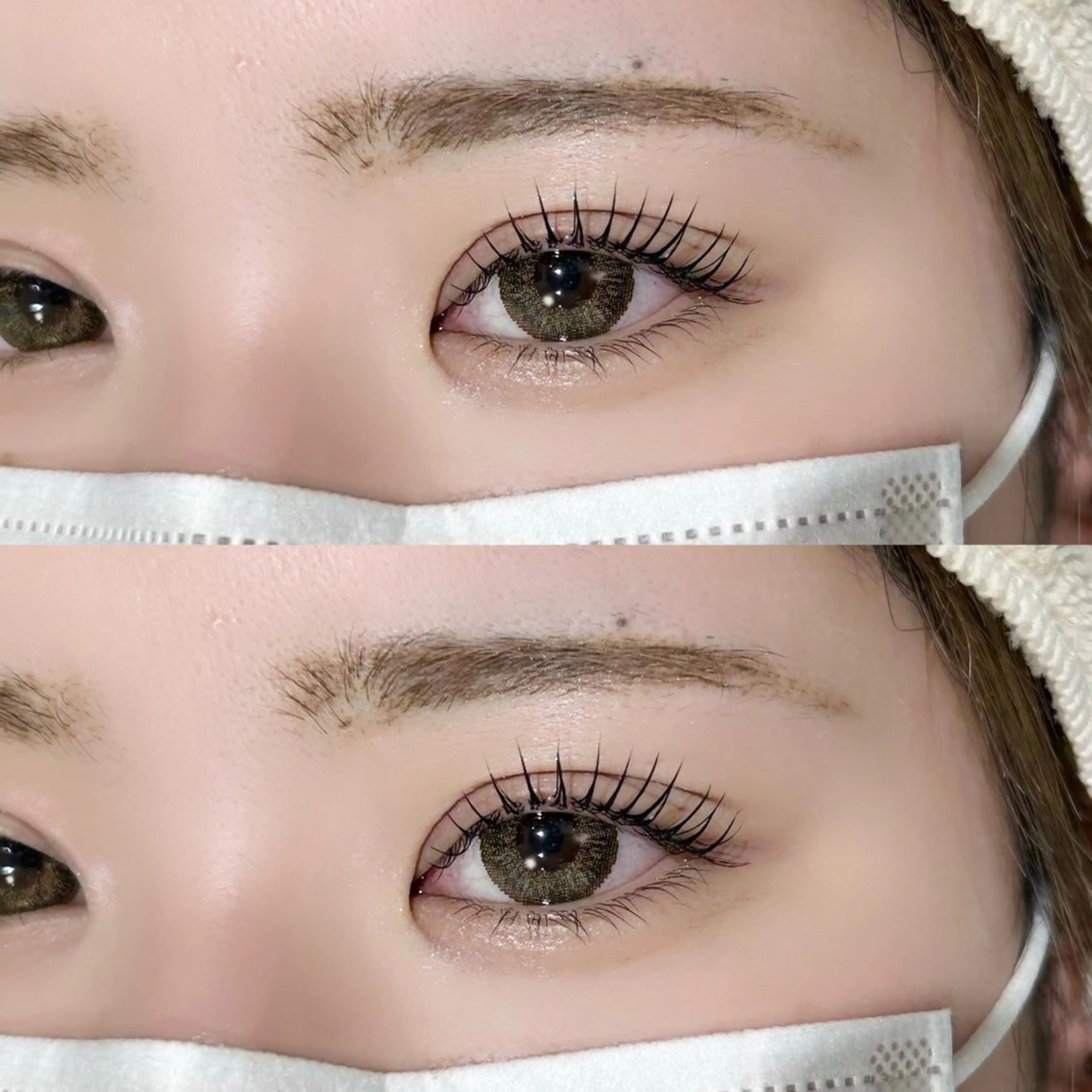 マツエク・マツパ 上村ひかる🫧束感 パリエク/マツパのマツエク・マツパデザイン