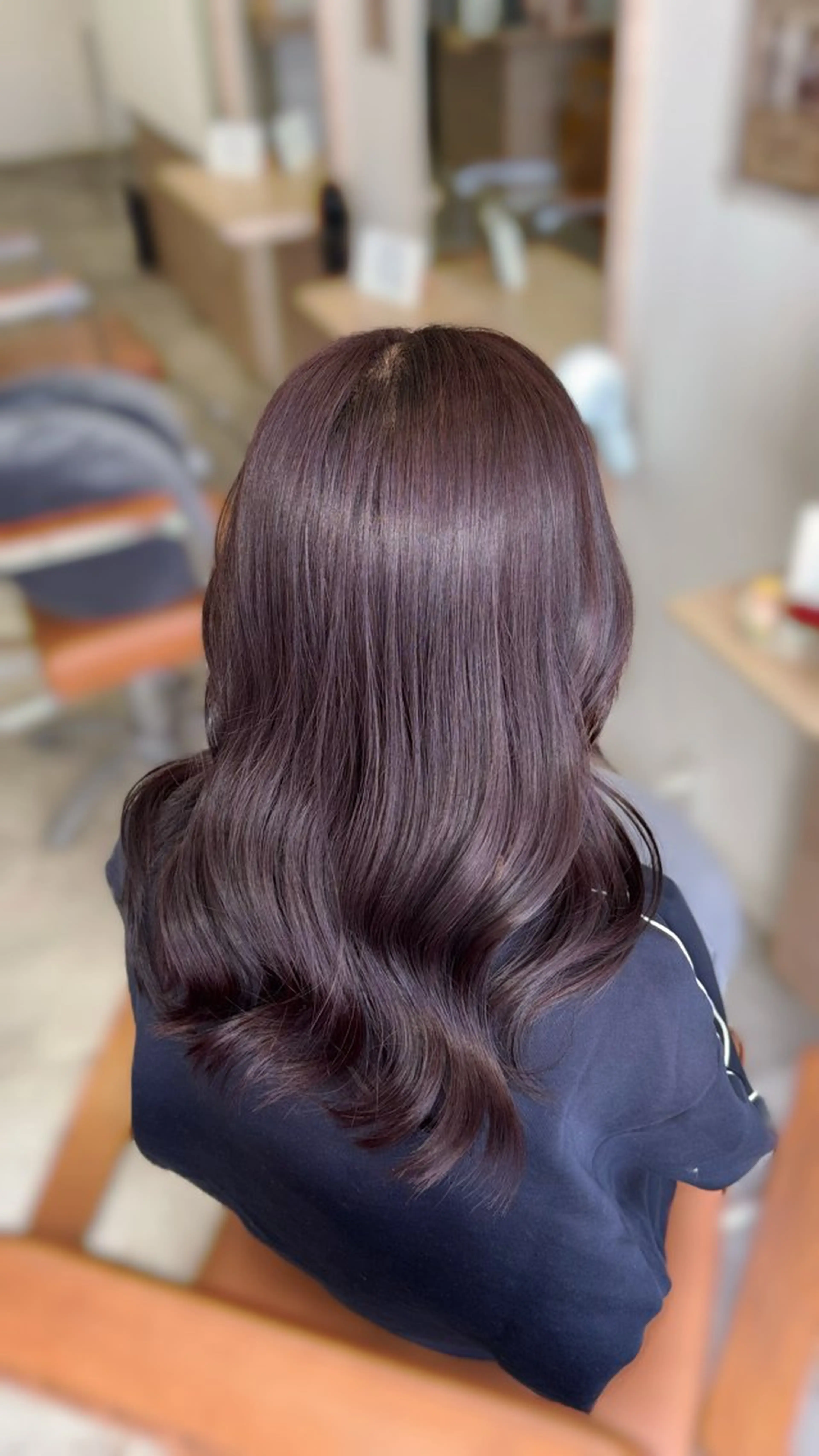 セミロング カラー ヘアカラー チョコカラー🤎 韓国風/MIHOのヘアスタイル