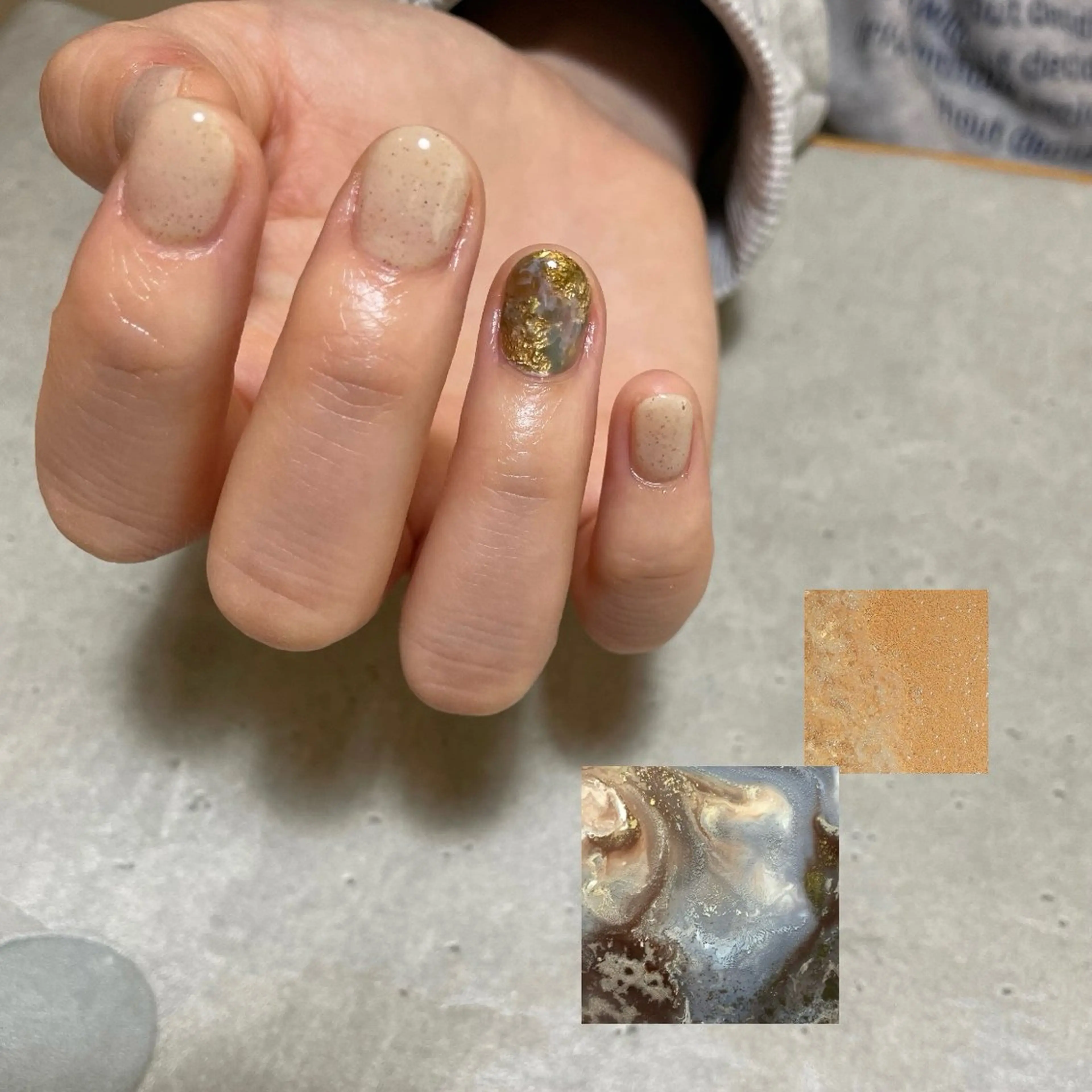 ネイル ハンドネイル RooM tani /個性派ニュアンスのネイルデザイン