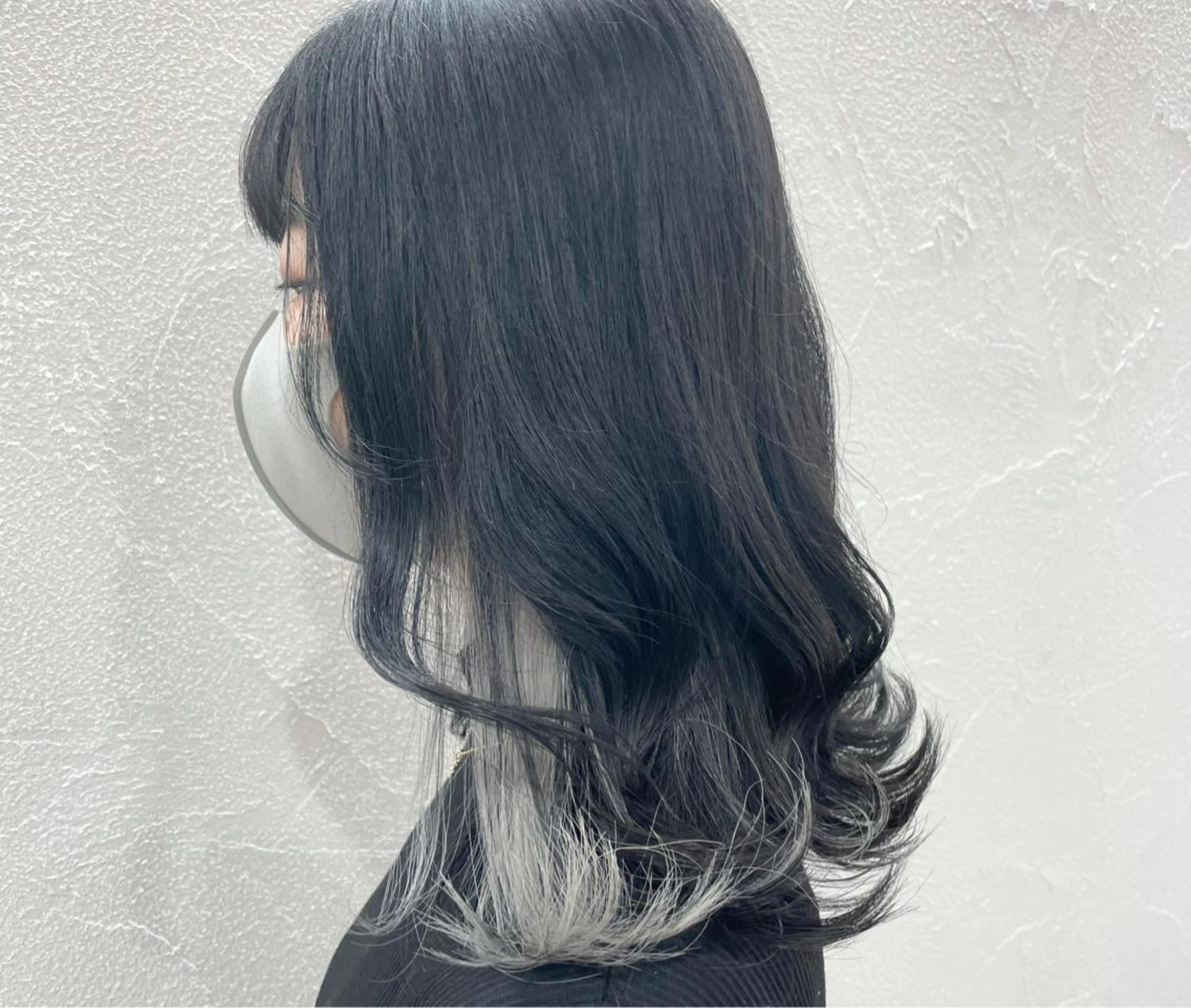 ミディアム カラー イヤリングカラー ヘアカラー ✨髪質改善美容師 永森祥太✨のヘアスタイル