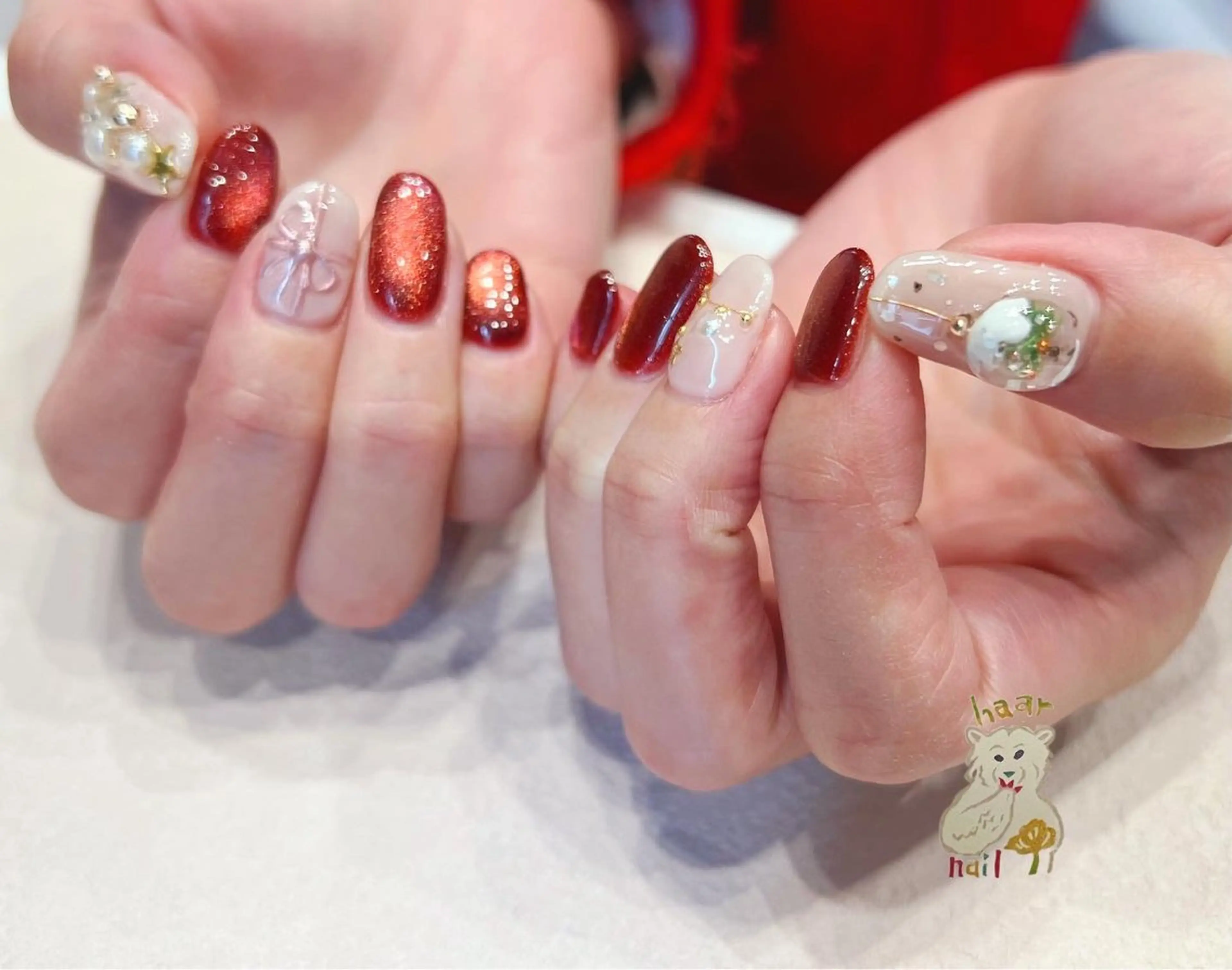 ネイル ハンドネイル 深田 加代のネイルデザイン