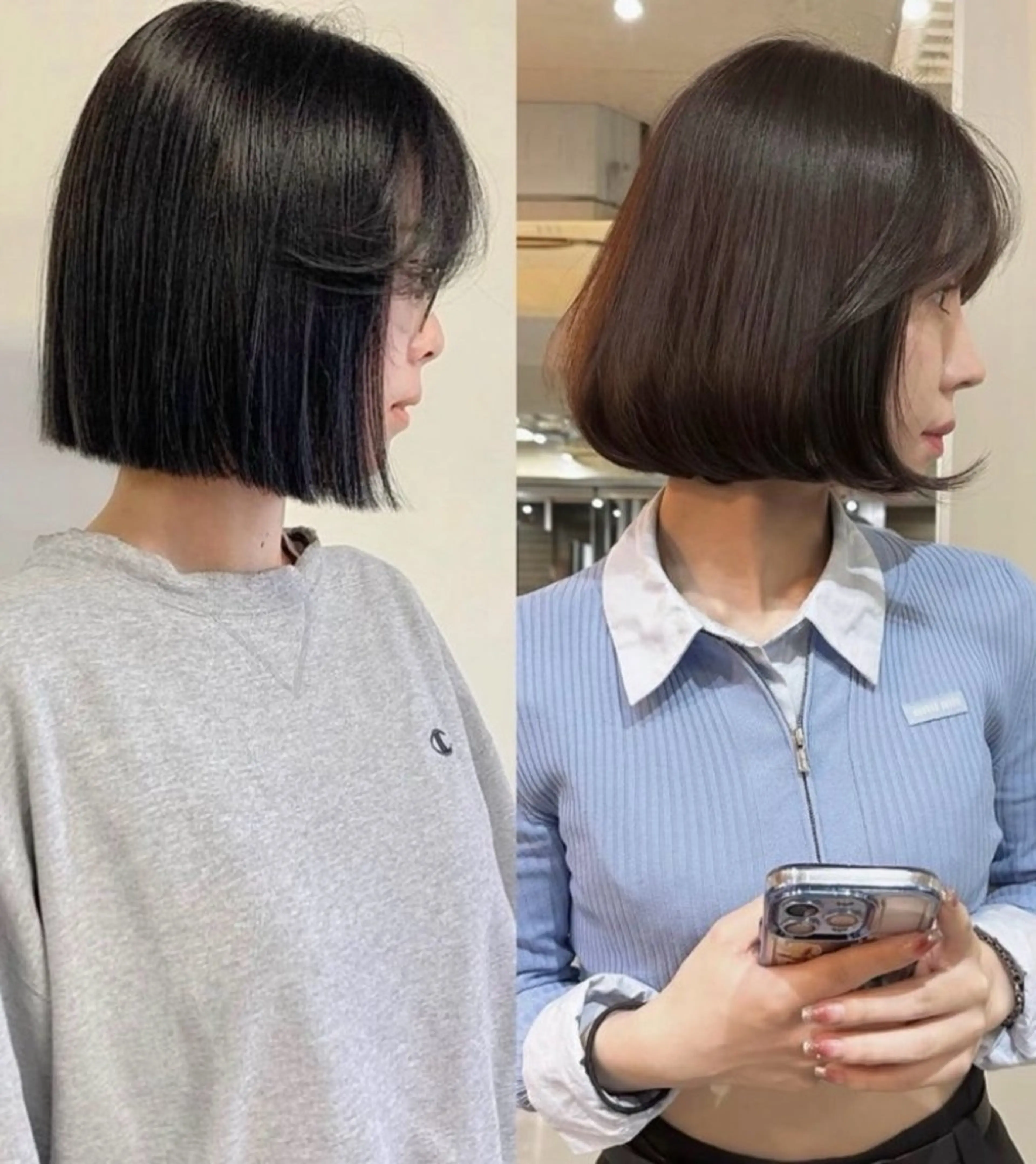 【残り2名限定！U-28 ¥0でご案内🍀】韓国ボブレッスンモデル（⚠︎スタイルの指定あり！必ず詳細をお読みください！）の写真