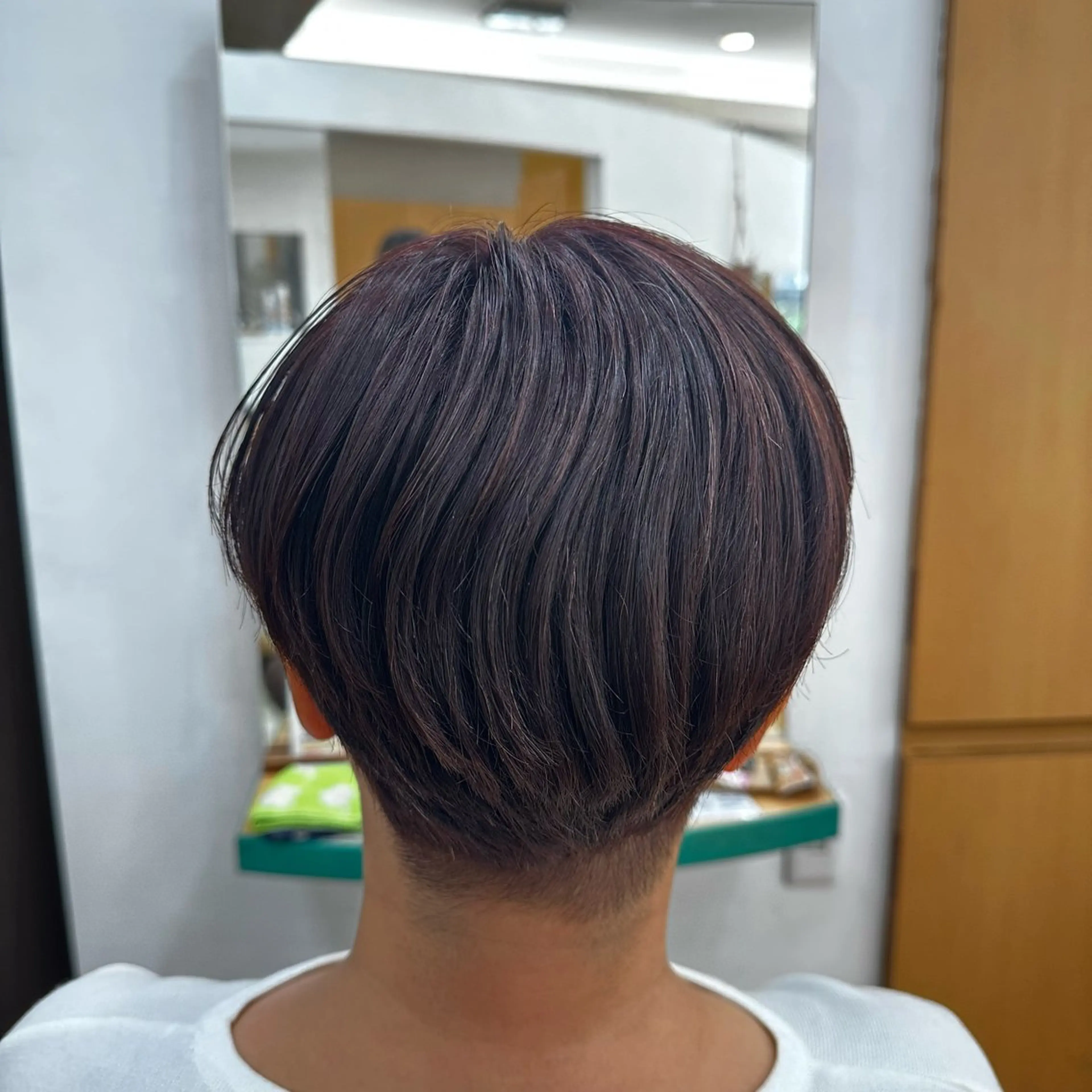 ショート カラー ピンクカラー バイオレットカラー バイオレットピンク カラーモデル募集中 🐾🧸佐々木優🧸のヘアスタイル