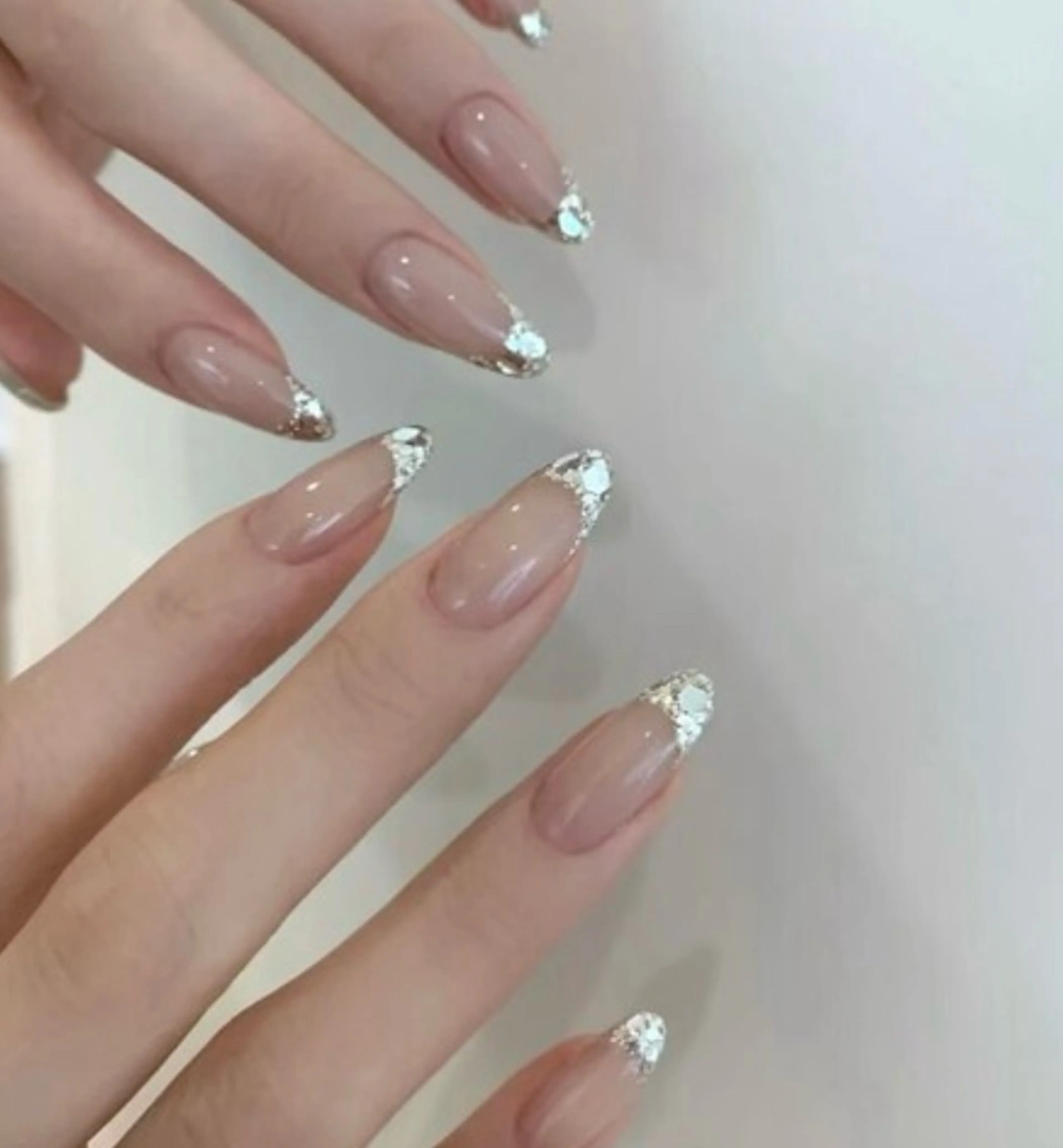 ガラスフレンチ(ベースカラーあり)の写真