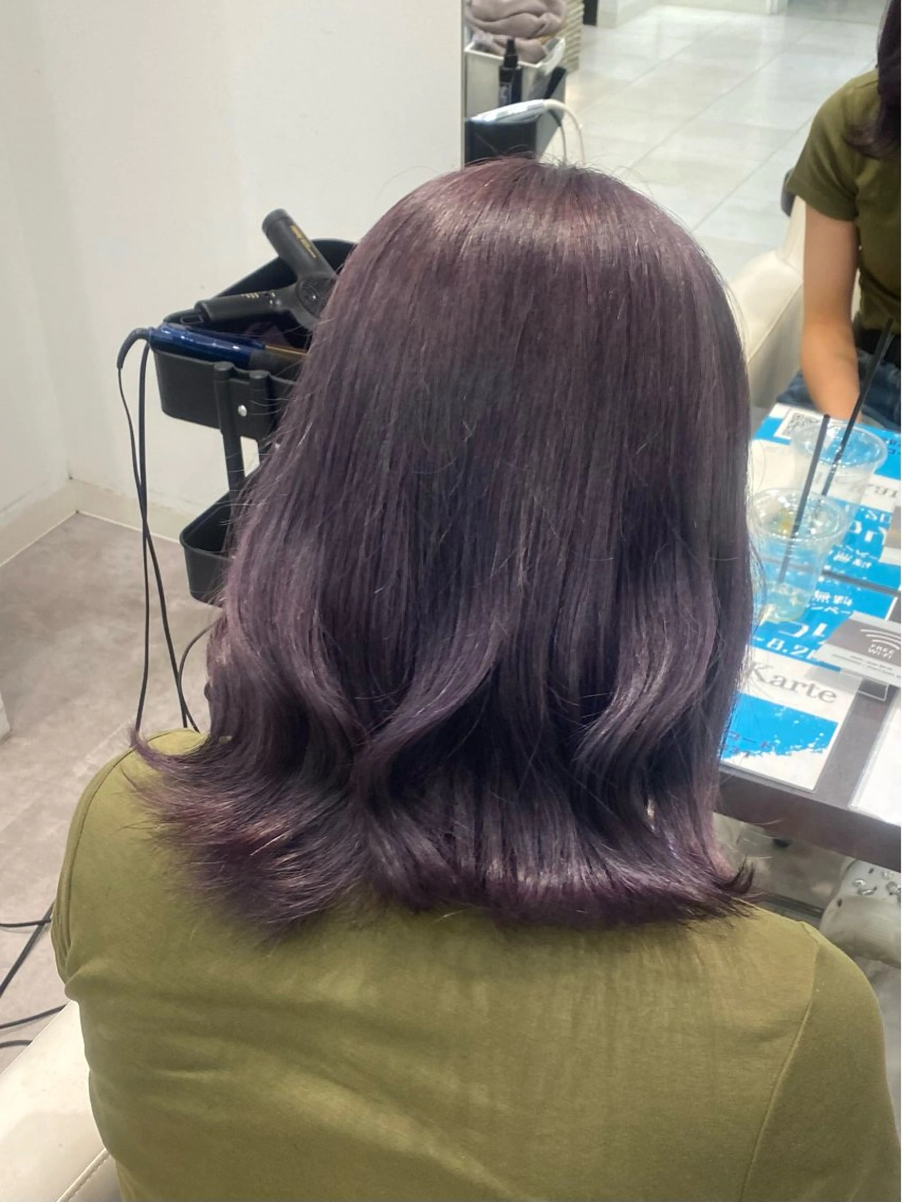 カラー ヘアカラー トリートメント 透明感カラー/髪質 改善🎀suzukaのヘアスタイル