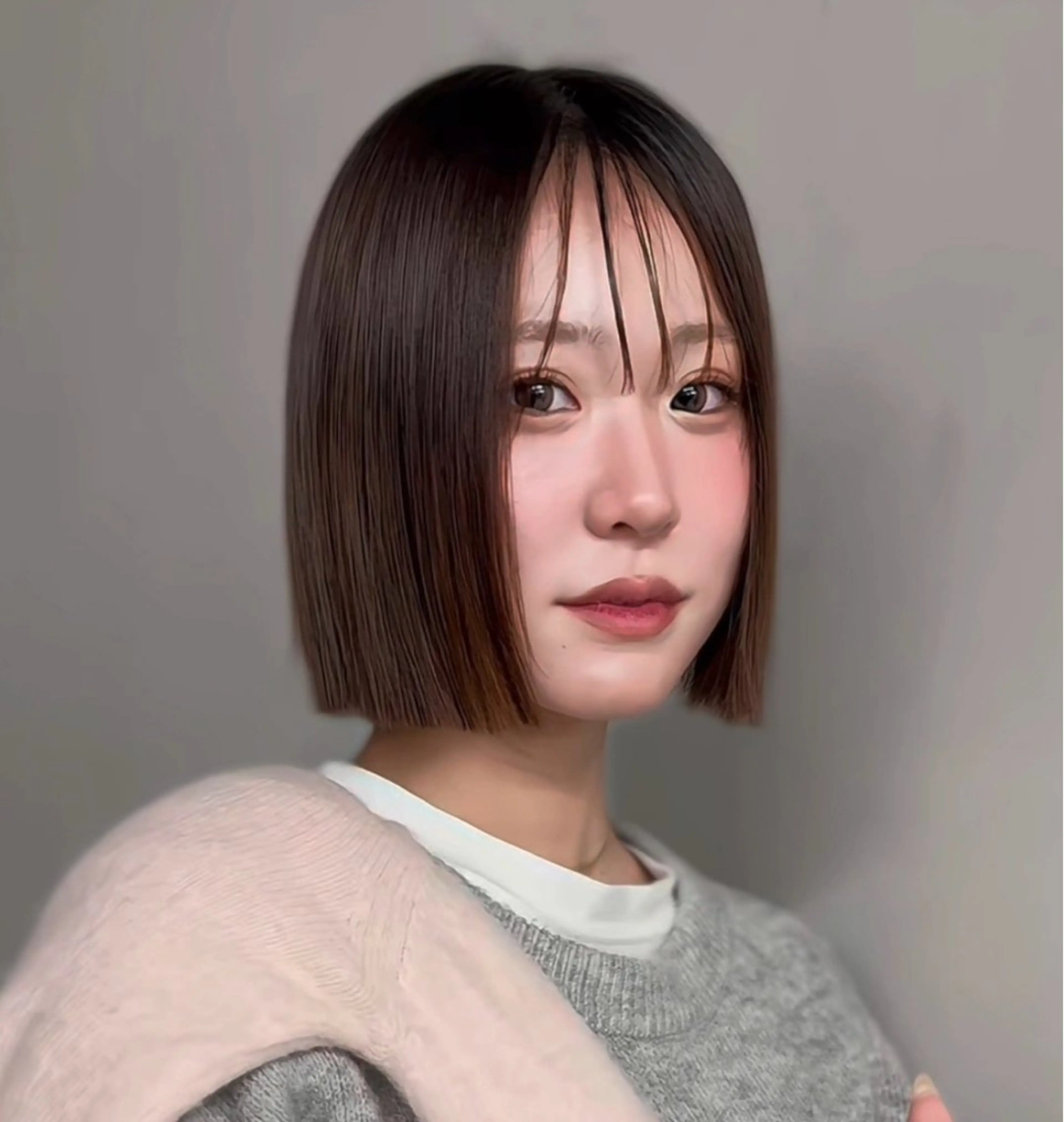 【おすすめメニュー🎀】カット＋うる艶カラー＋内部補修トリートメント🎐の写真