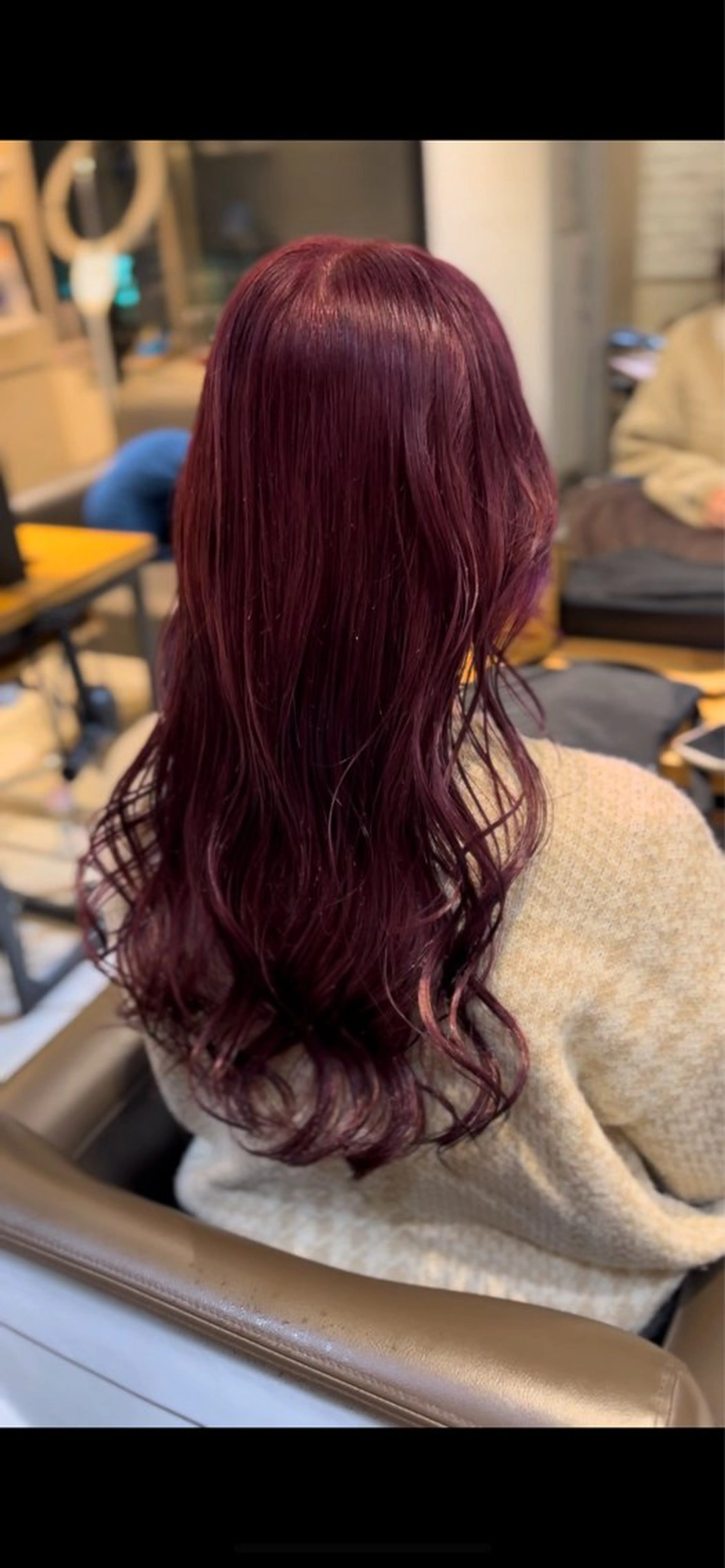 ロング カラー カット ヘアカラー トリートメント 🌿earth亀有店 【緑髪のノブ】🌿のヘアスタイル