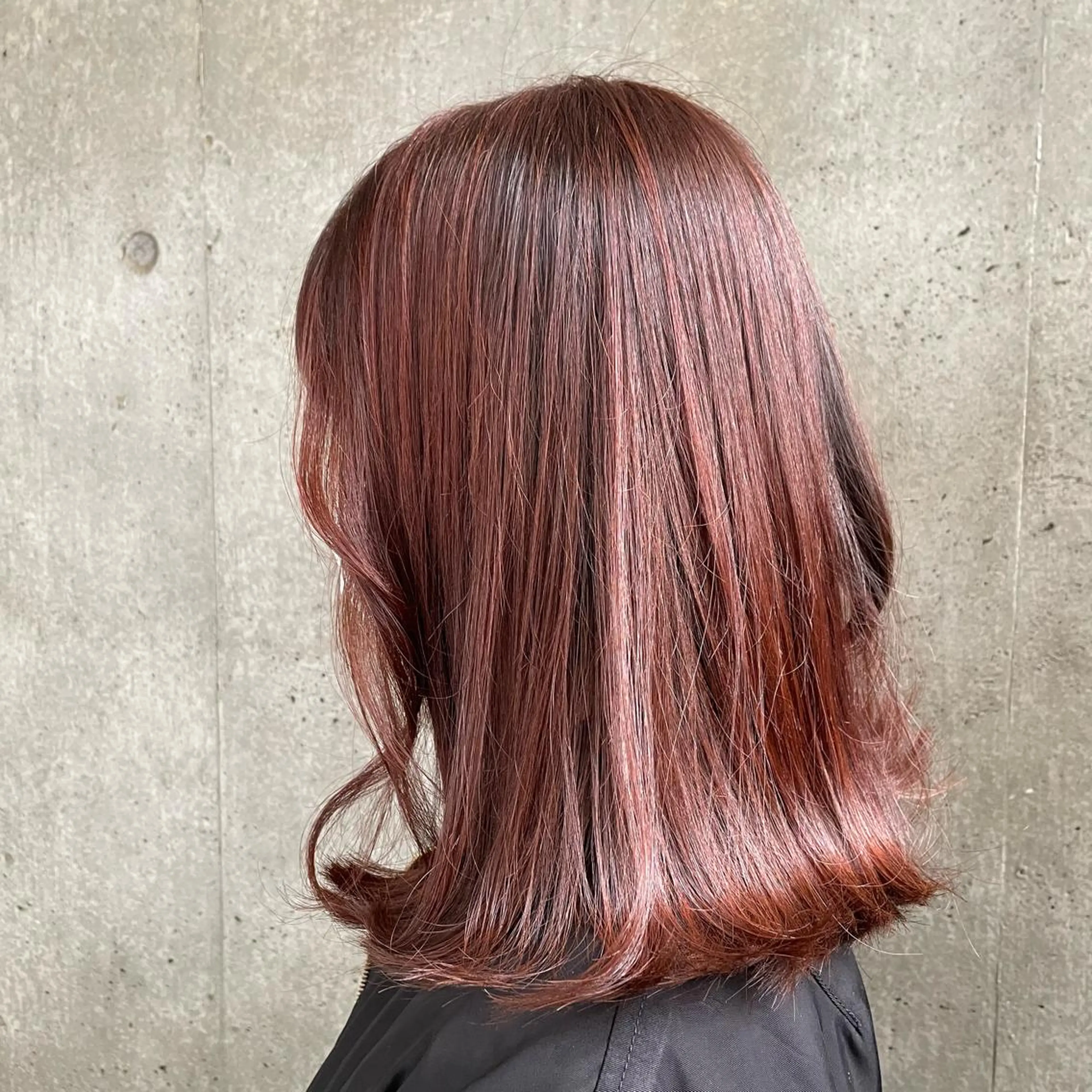 カラー もりたみかこ 美容師お休み中のヘアスタイル