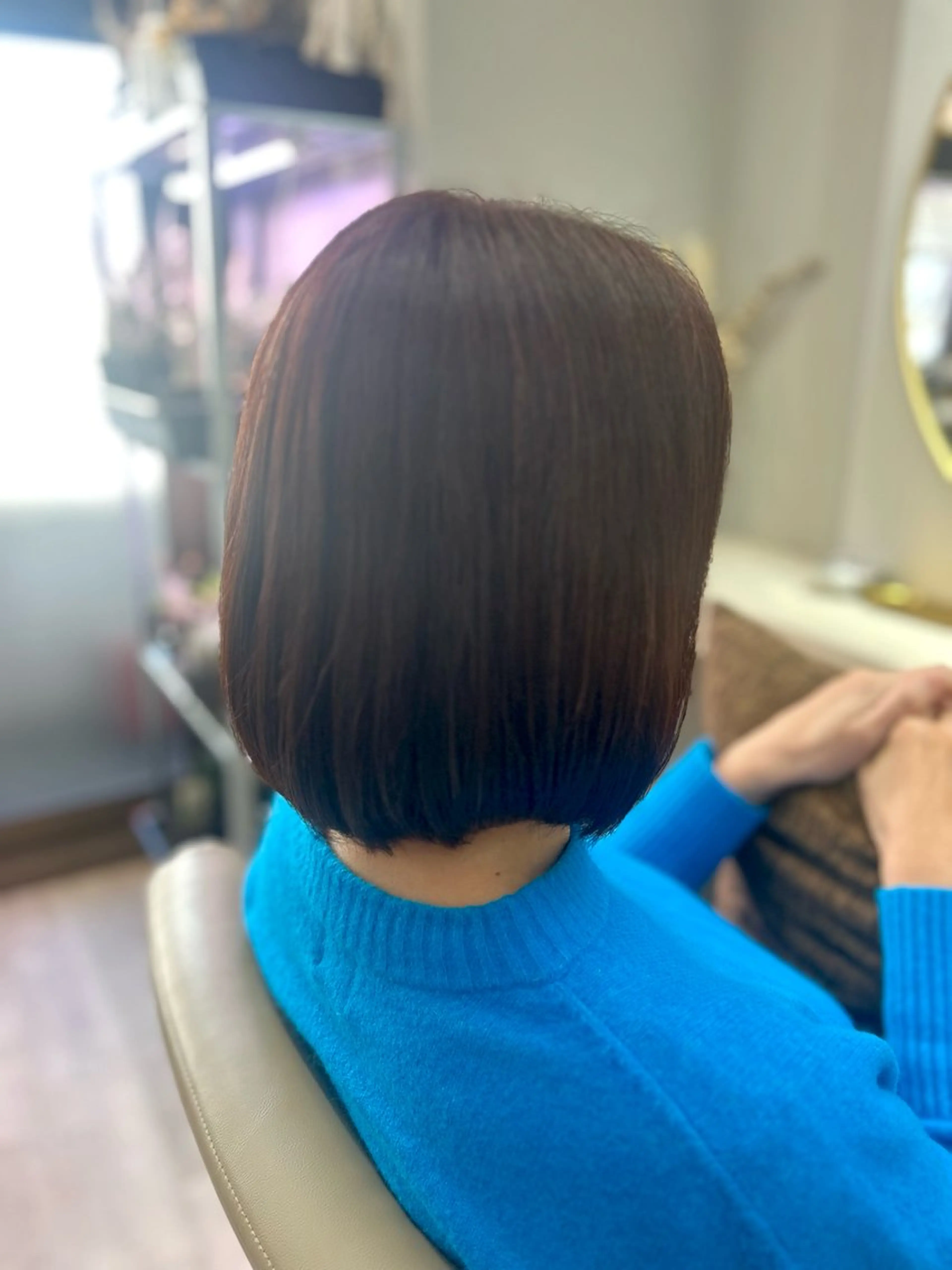 ショート ボブ カット ヘアカラー 池田 太一のヘアスタイル