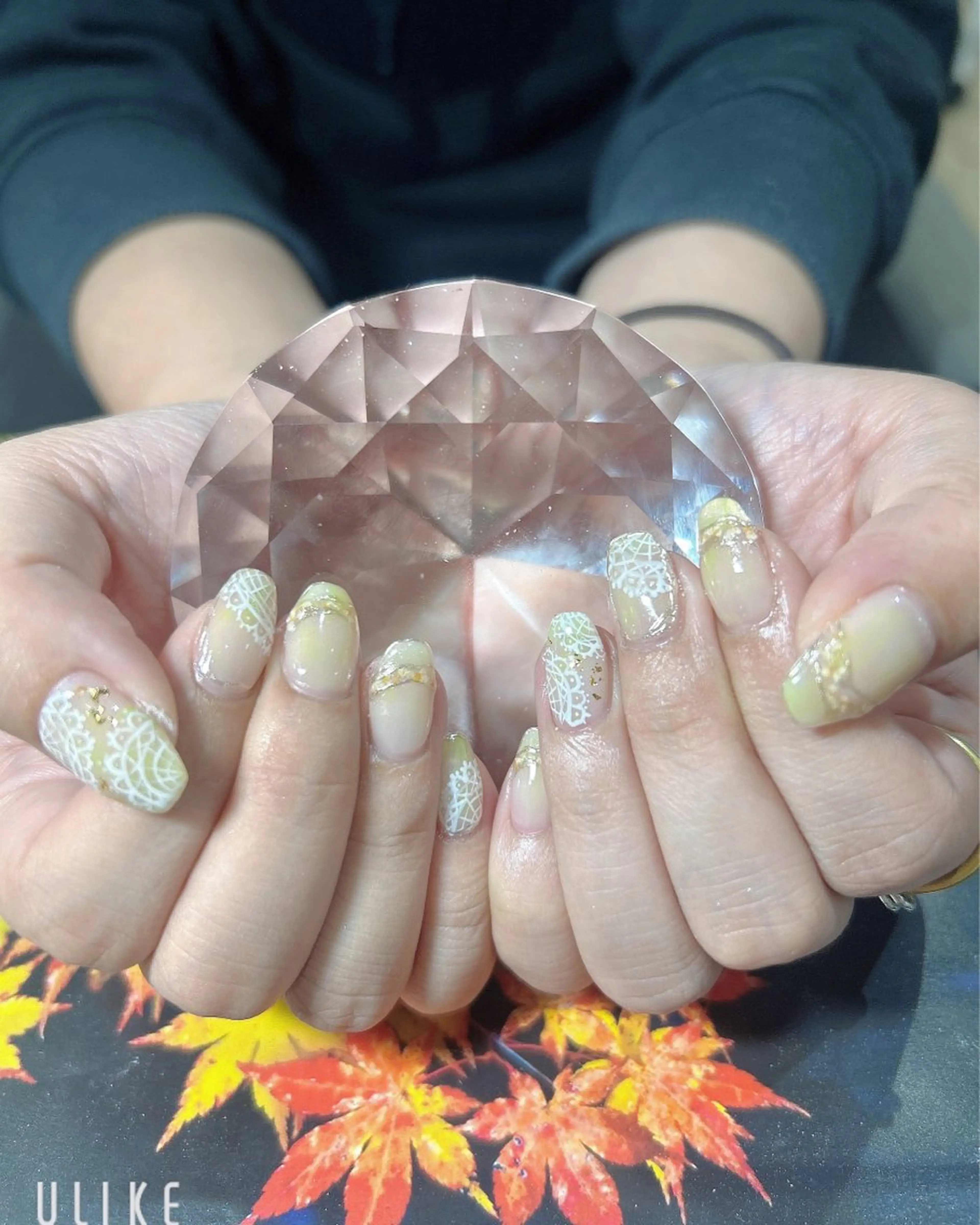 ネイル レース ハンドネイル 吉野✨ ネイルデザイナー✨のネイルデザイン