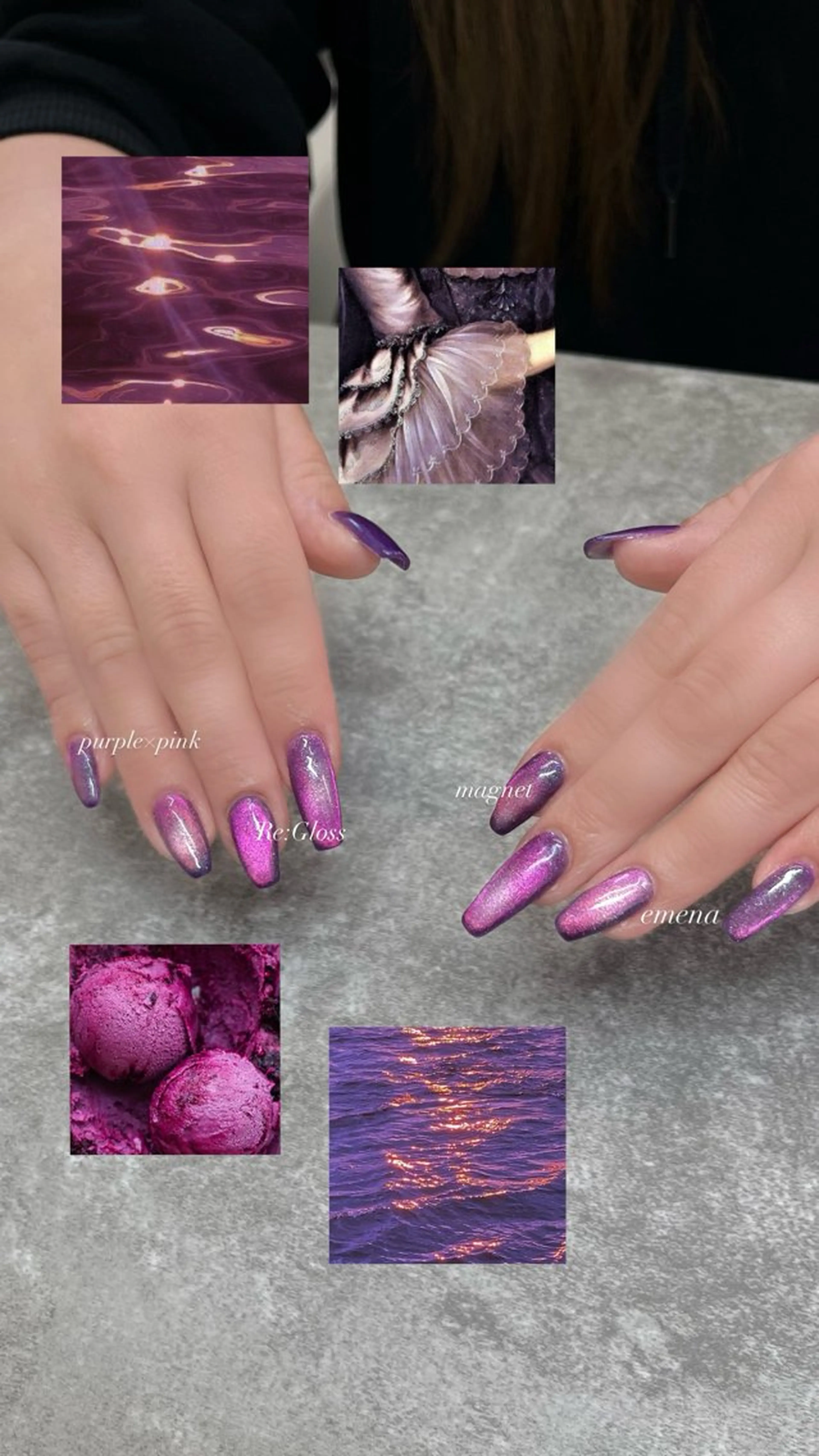 ネイル ハンドネイル Re:Gloss所属・佐々木 南々美のネイルデザイン