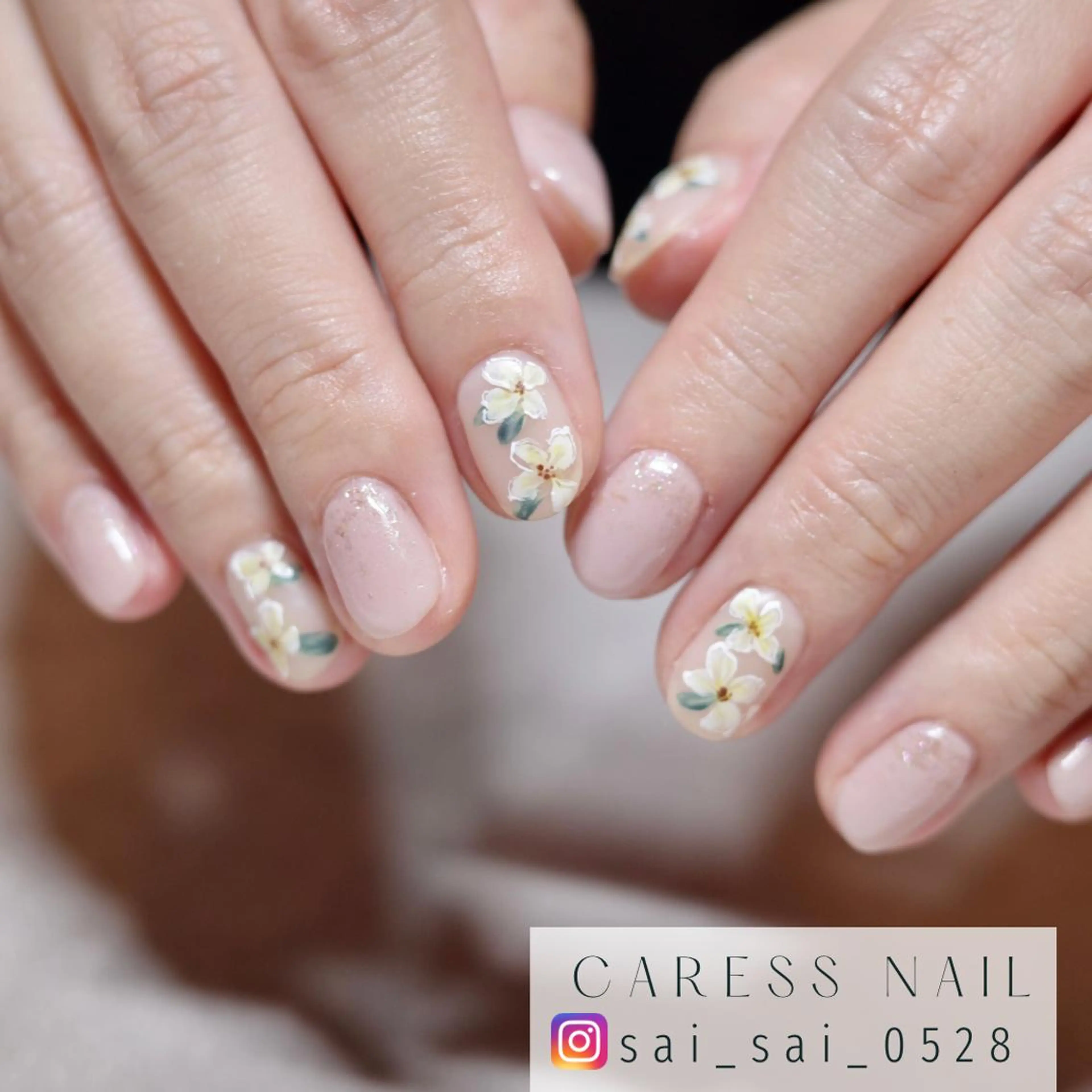 ネイル caress  nail カレスネイル　代々木上原所属・カレスネイル さいのネイルデザイン