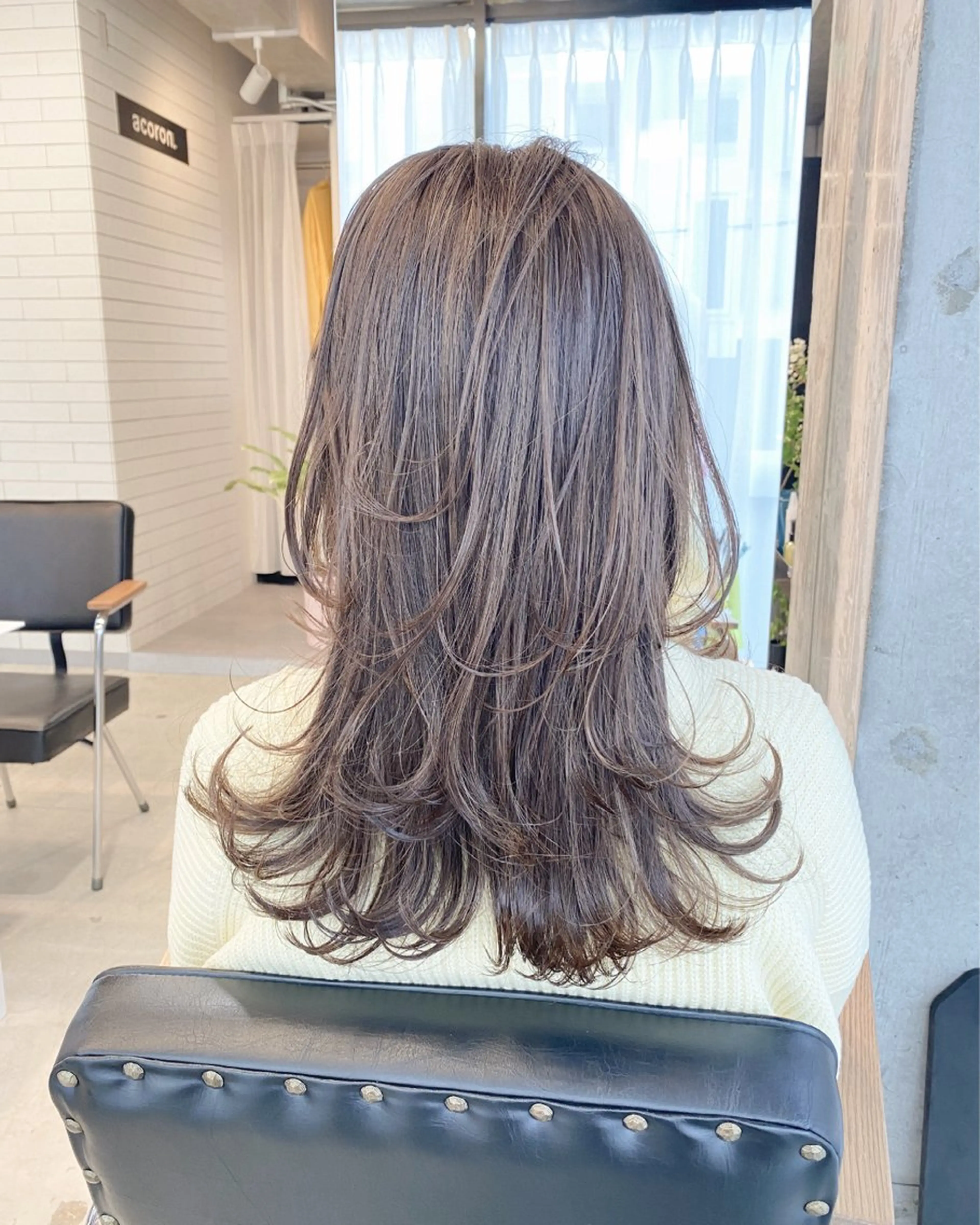 ロング カラー la fith hinaのヘアスタイル