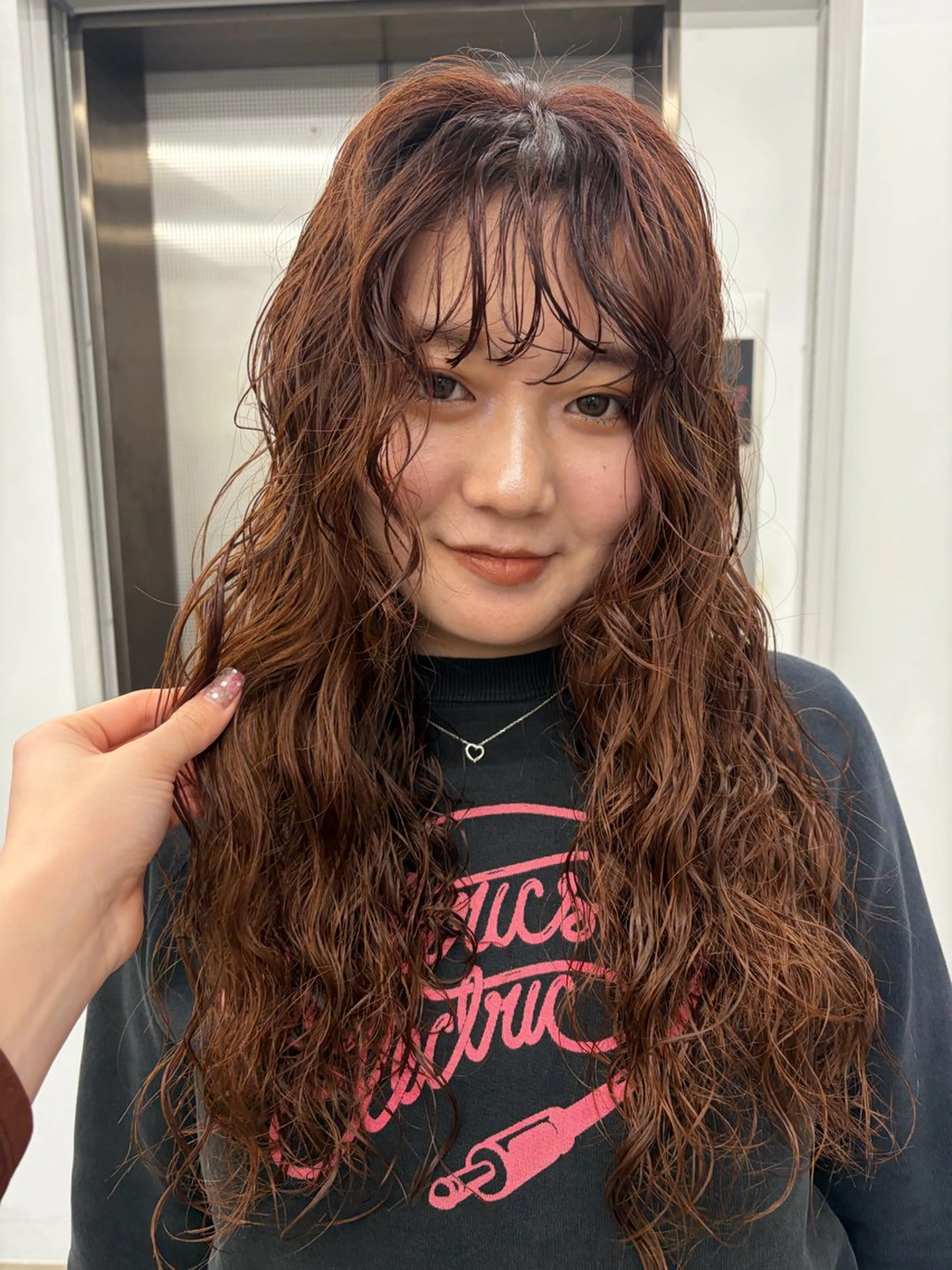 レディースパーマ👩🏼‍🦱スパトリートメント付き🧖‍♀️の写真