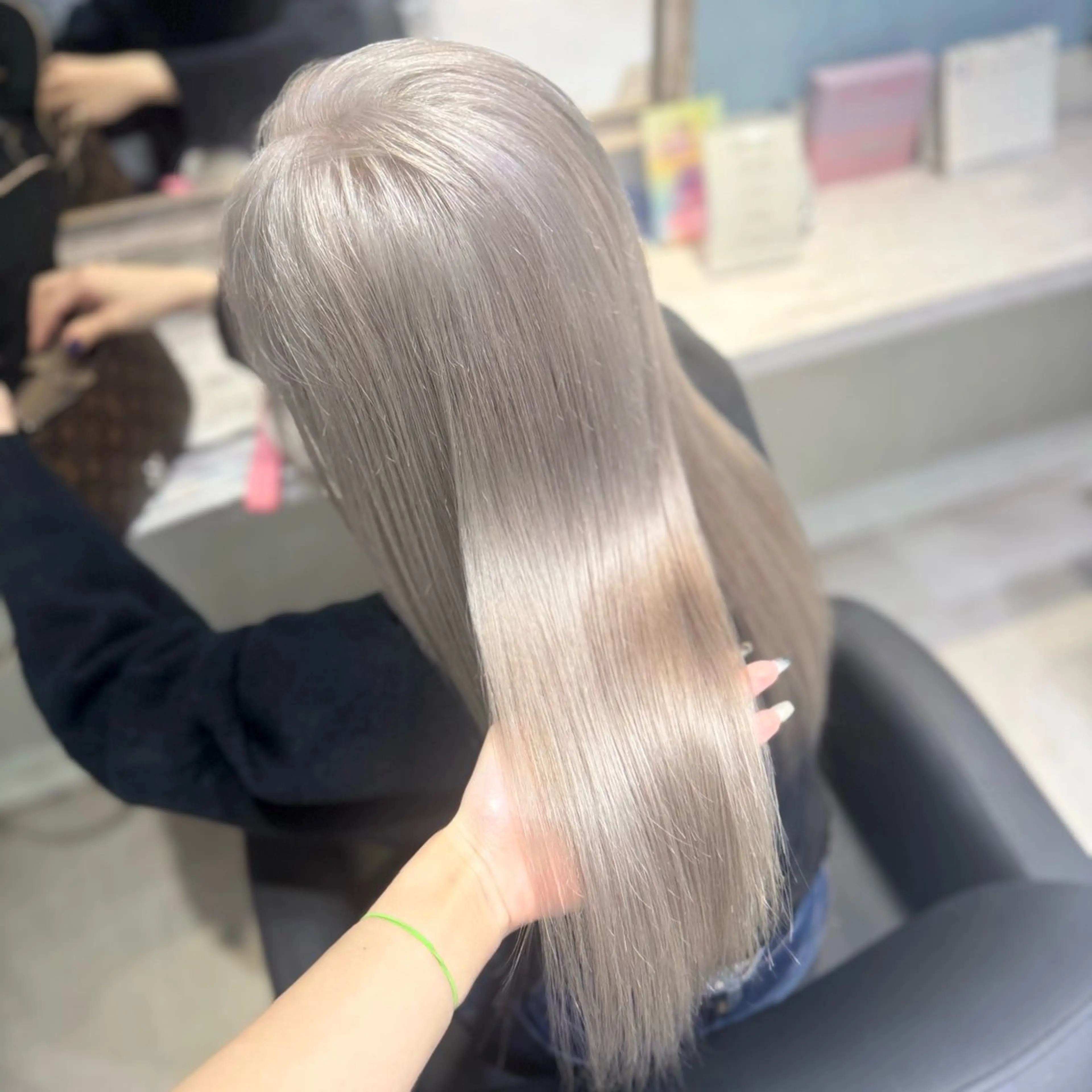 ロング カラー ヘアカラー トリートメント 🦋ブリーチ/カラー 専門AYA💖のヘアスタイル