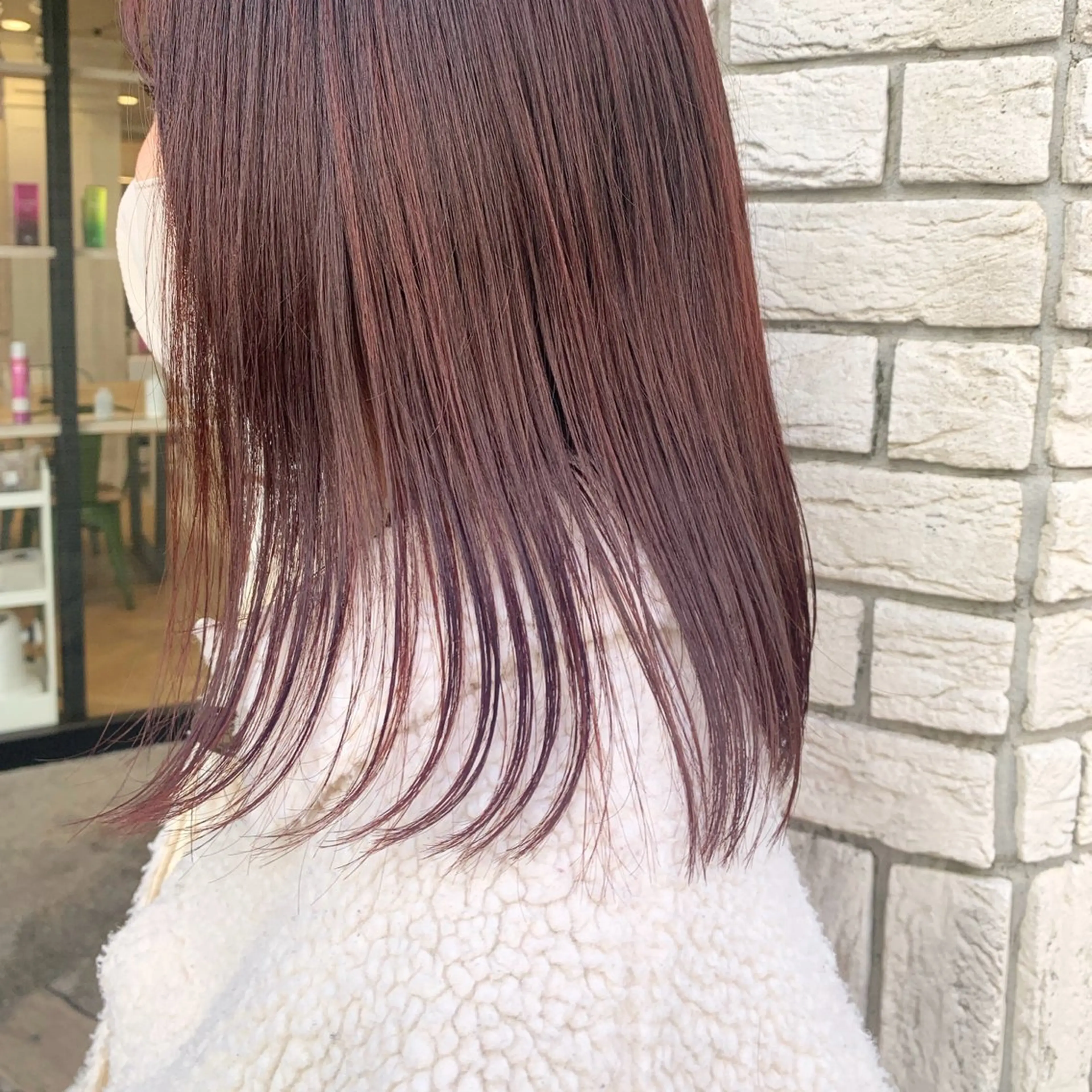 セミロング カラー フェザー/ニュアンス パーマ/ryutoのヘアスタイル