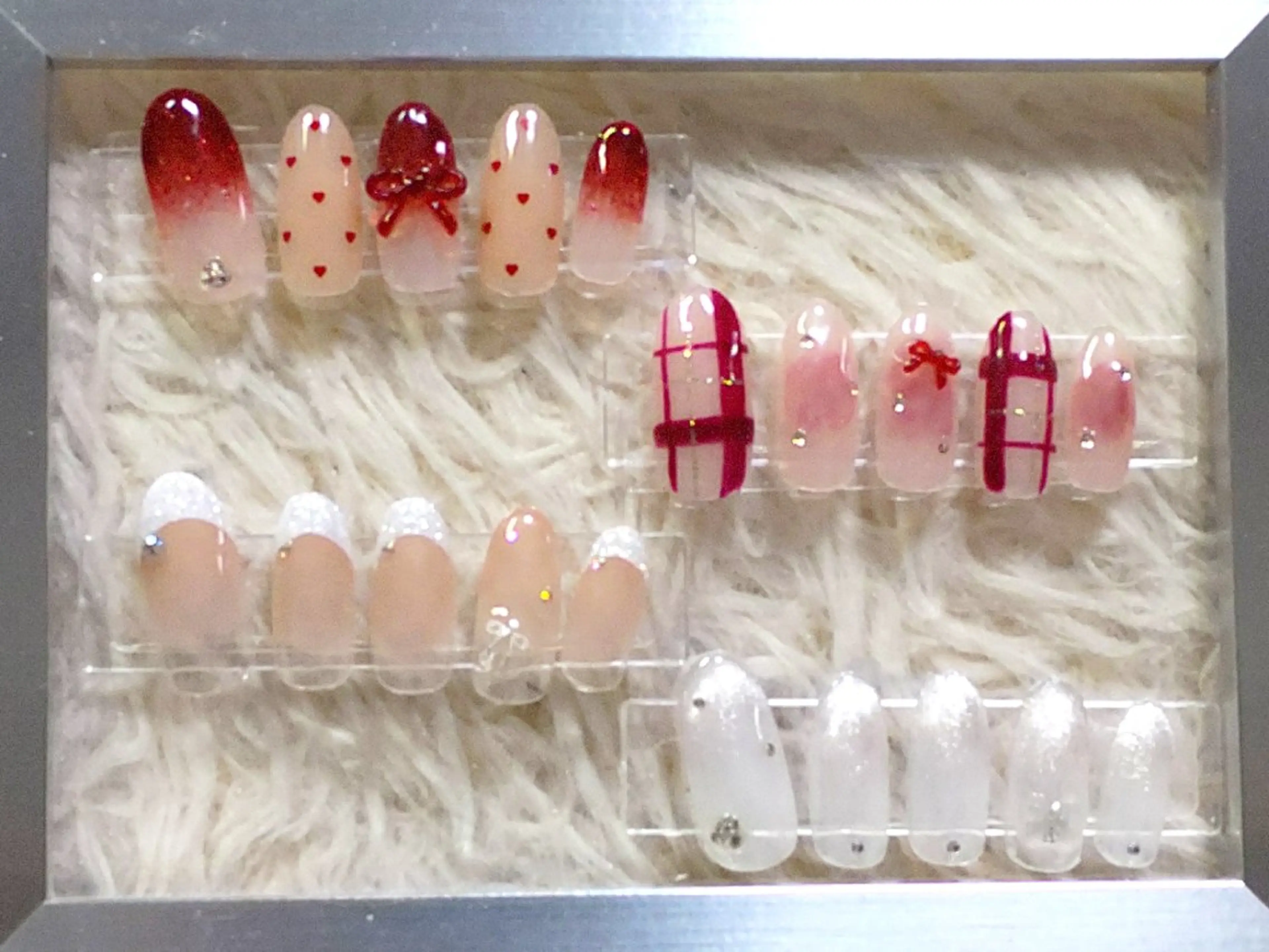 ネイル 冬ネイル クリスマス 最終受付23時半 benny nailのネイルデザイン
