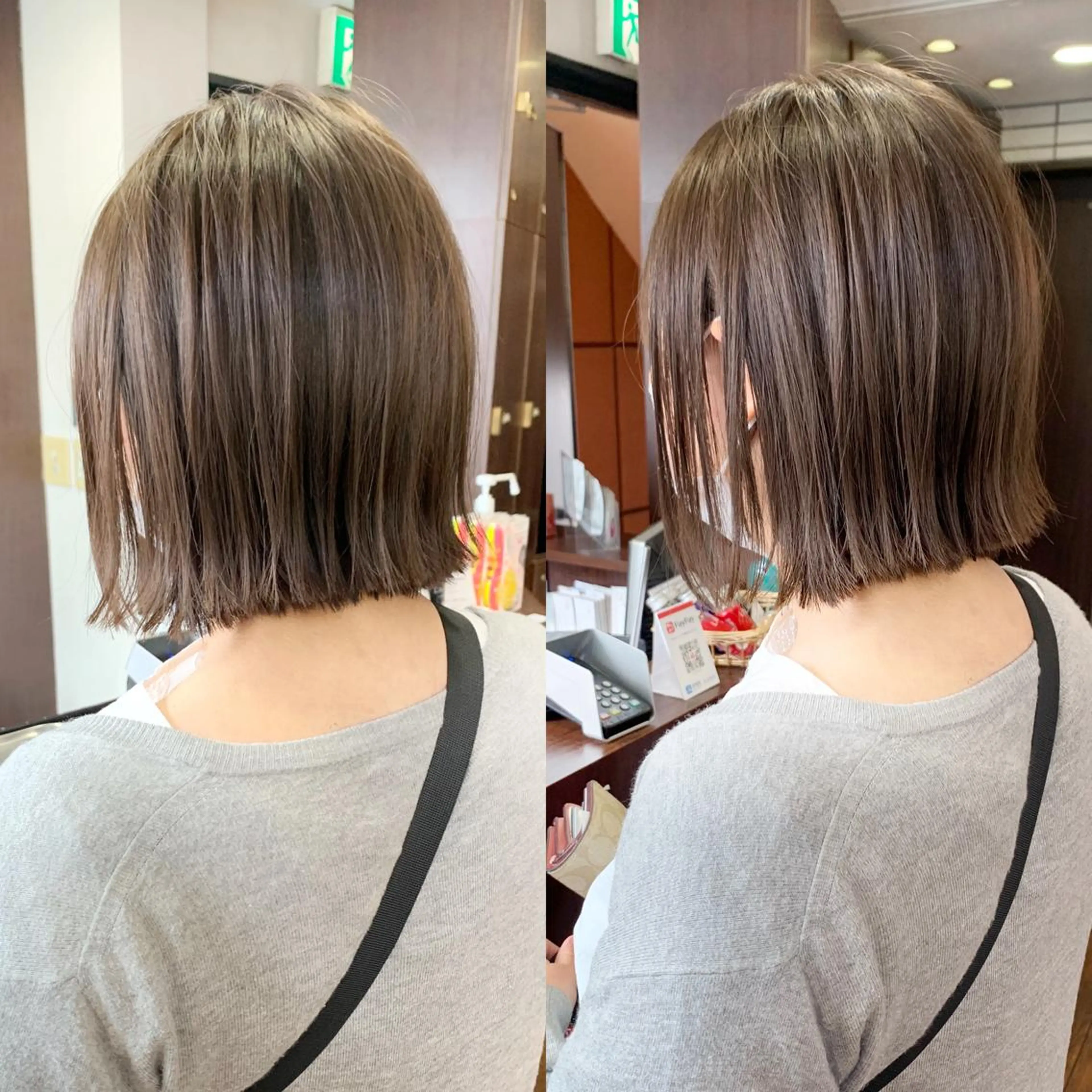 ショート 縮毛矯正/ショート/ レイヤー/畑中正敏のヘアスタイル