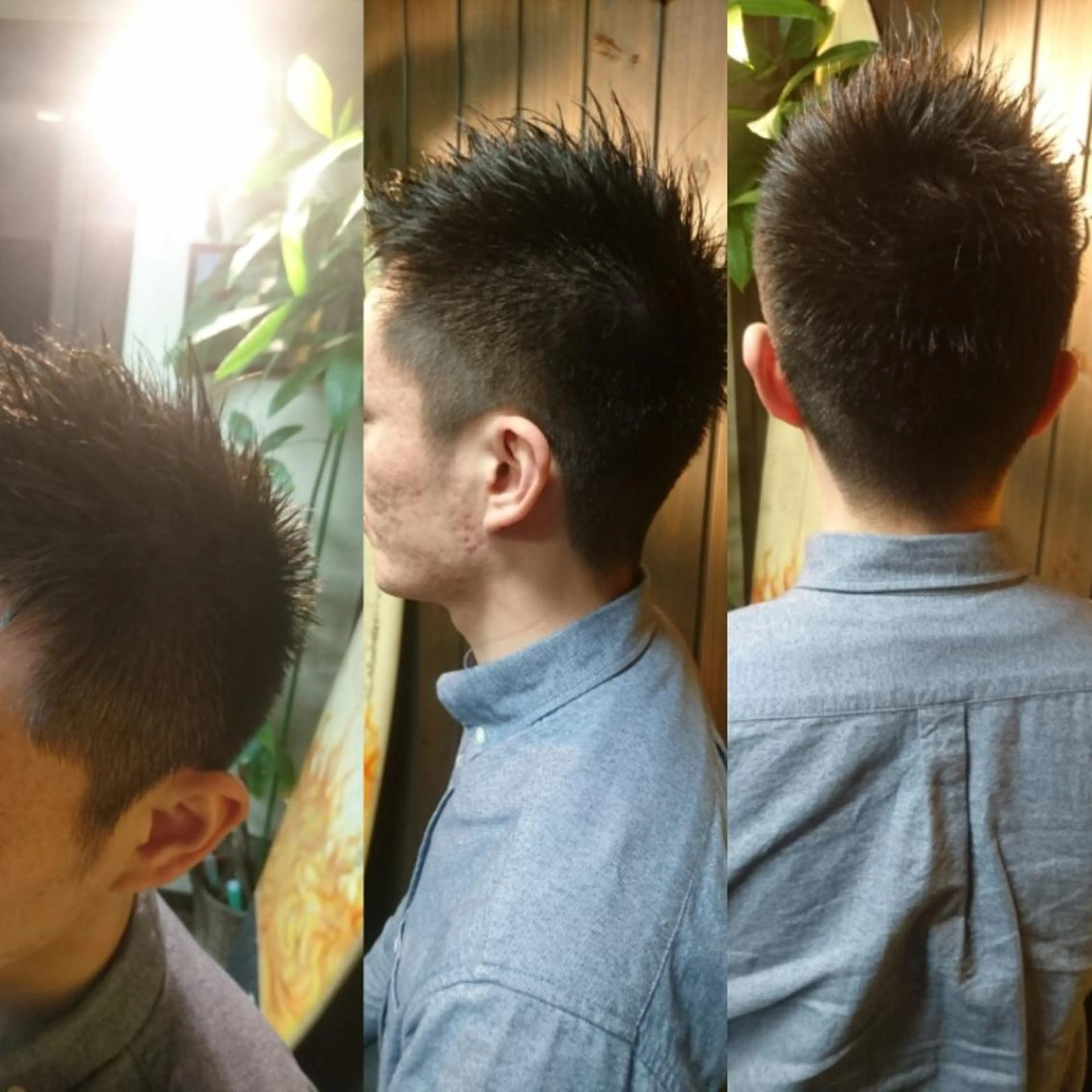 メンズ ビジネス サンフラット所属・岡林 選のヘアスタイル