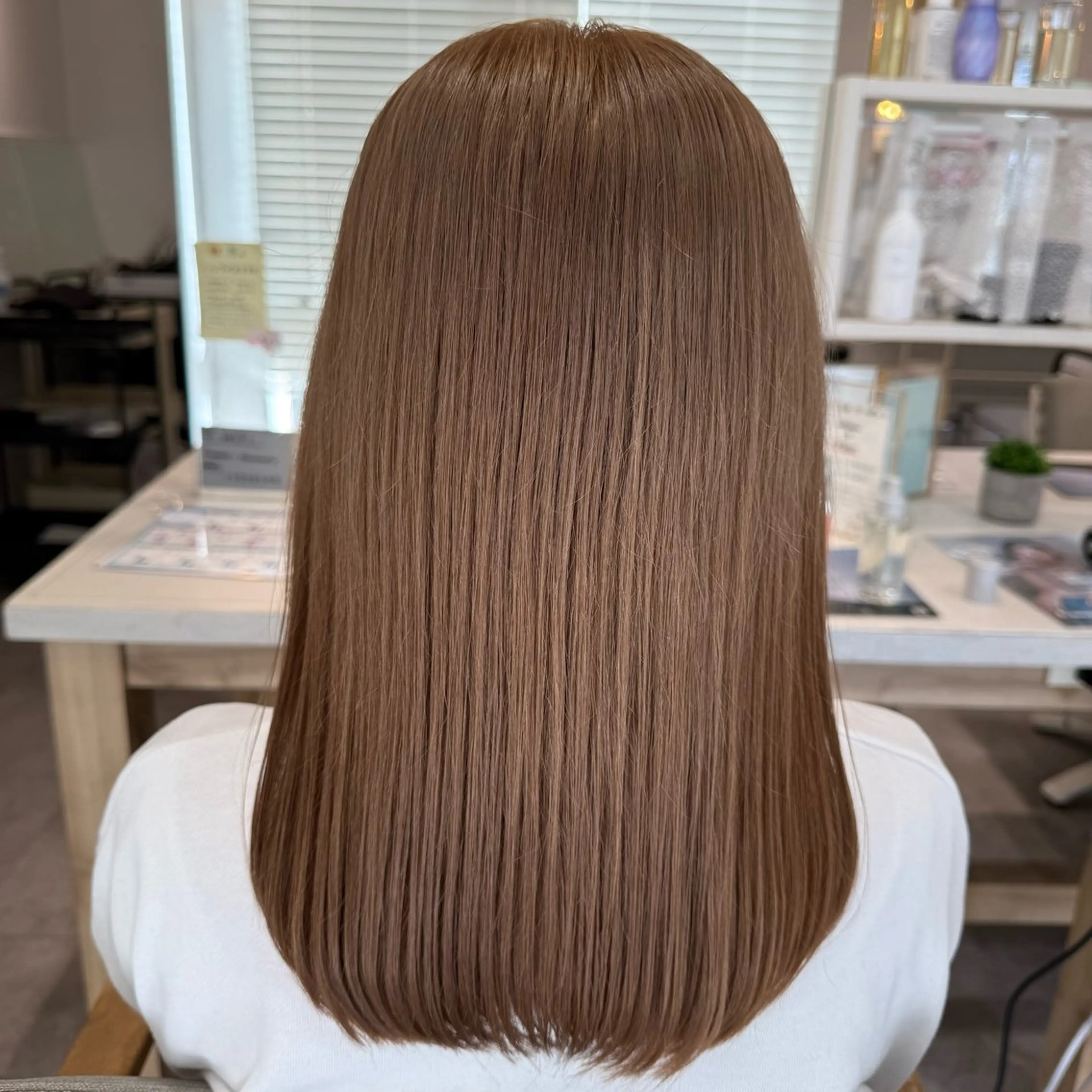 カット+ダブルカラーの写真