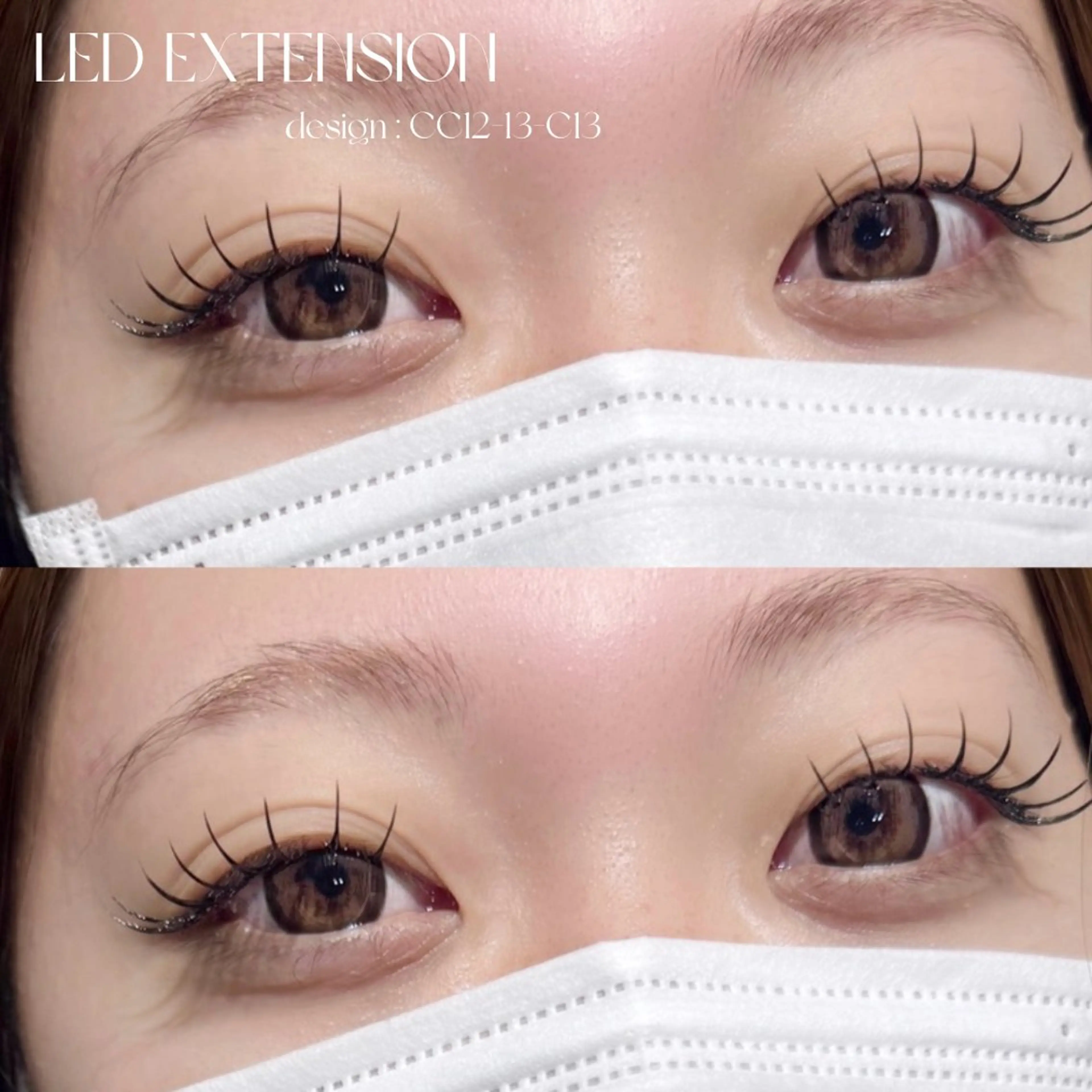 《4月平日限定☆》LEDエクステ 120本の写真