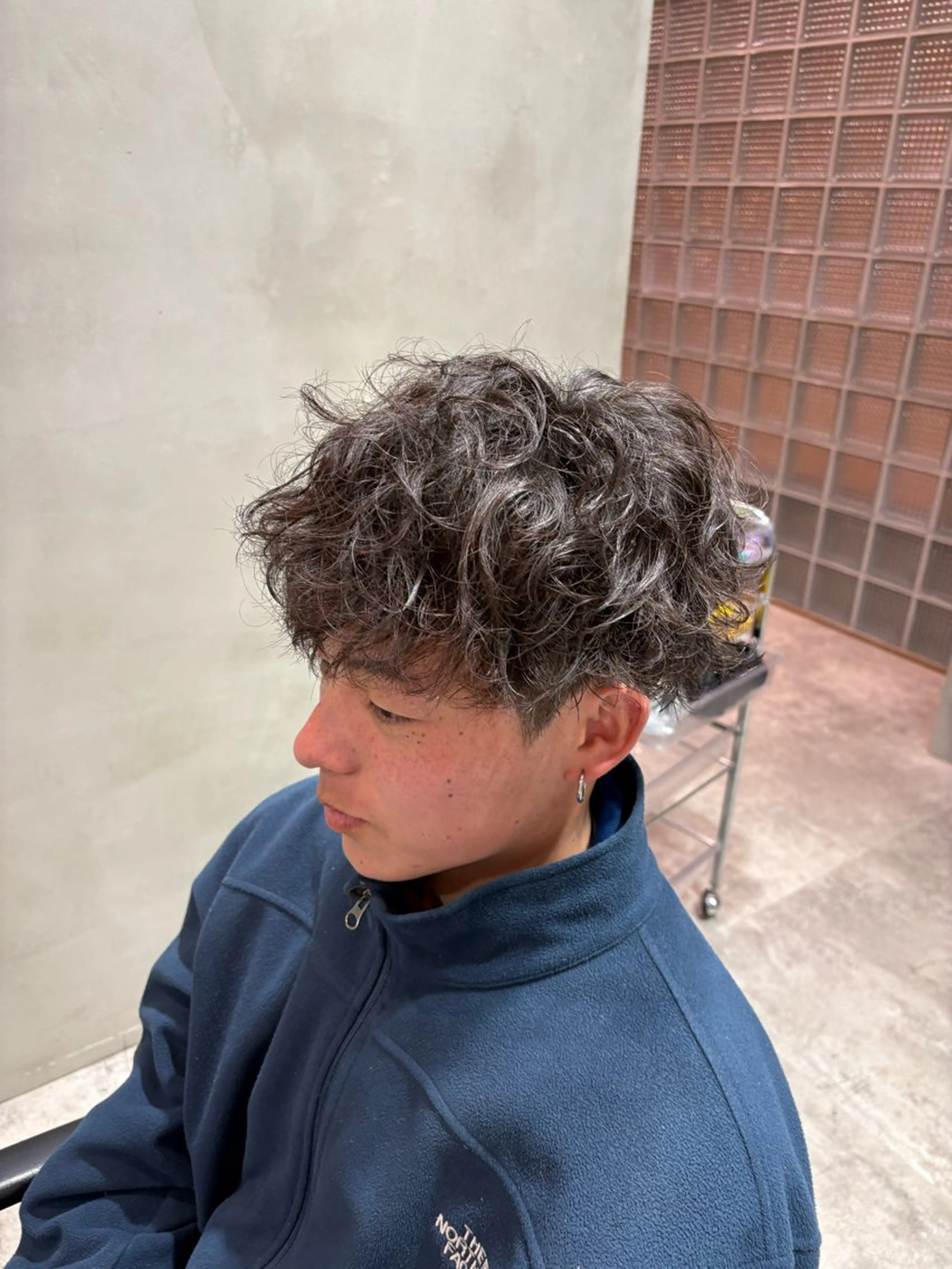 ミディアム パーマ カット パーマ fifth/渋谷/ パーマ/イクミのヘアスタイル