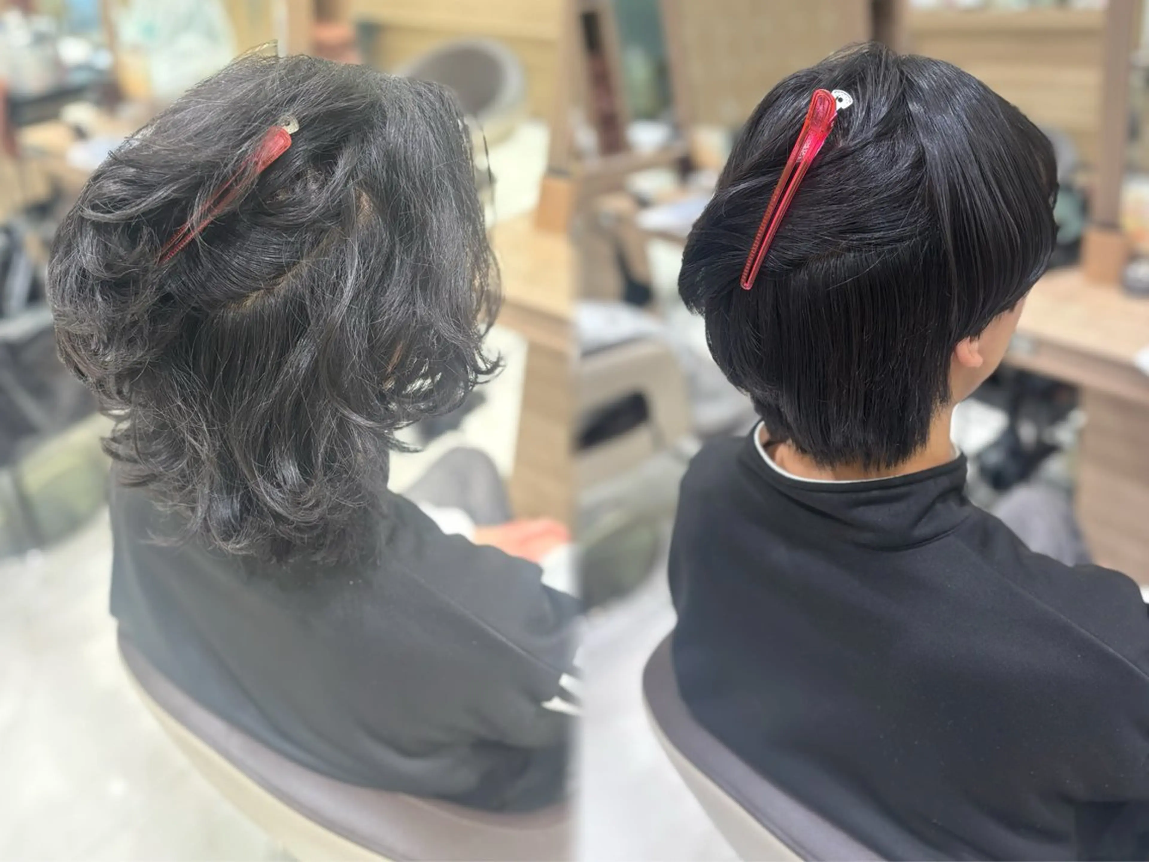ショート パーマ メンズ カット 縮毛矯正 ⭐️NANA/ メンズカットのヘアスタイル