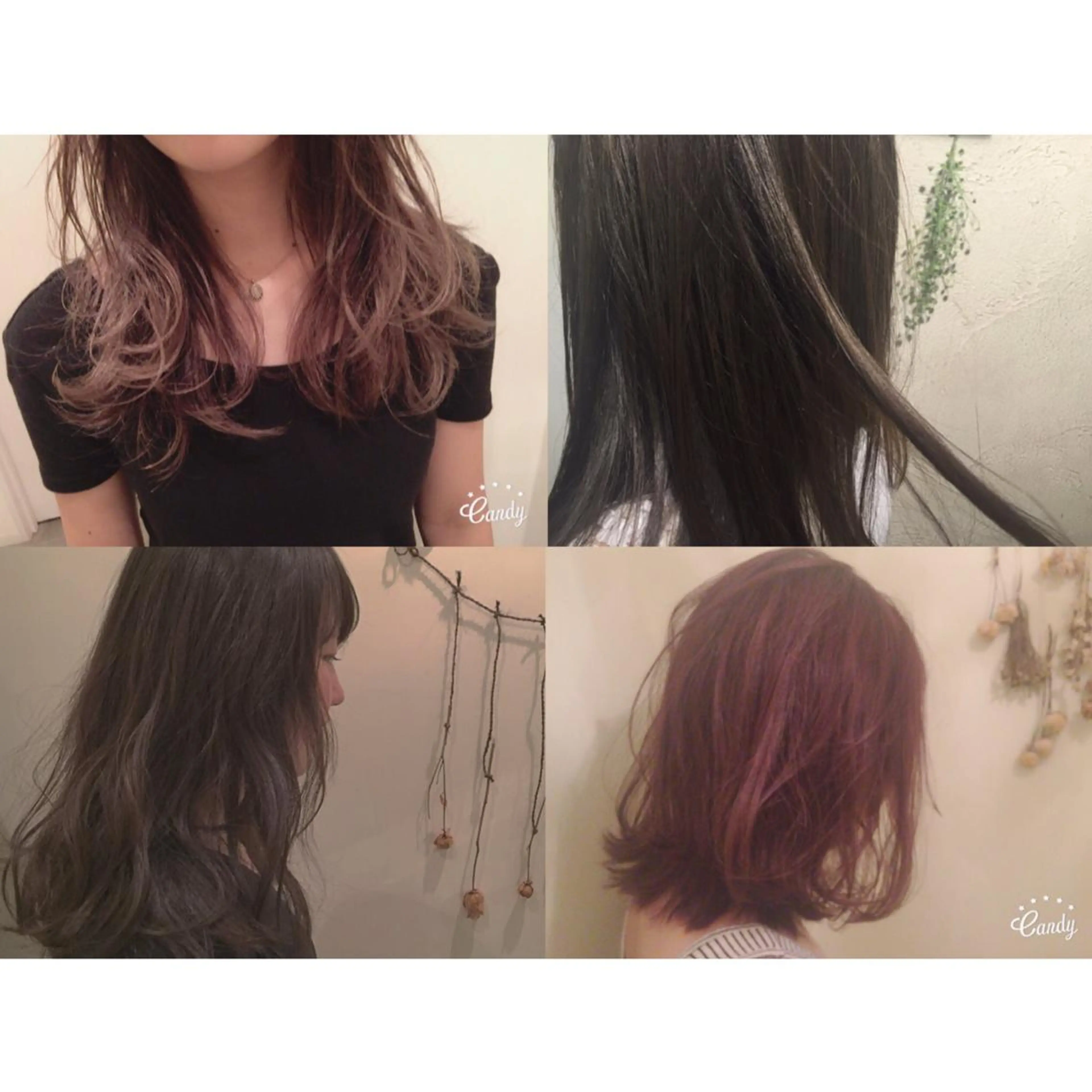 ロング カラー ヘアアレンジ ニュアンスヘア🌔 nanakoのヘアスタイル