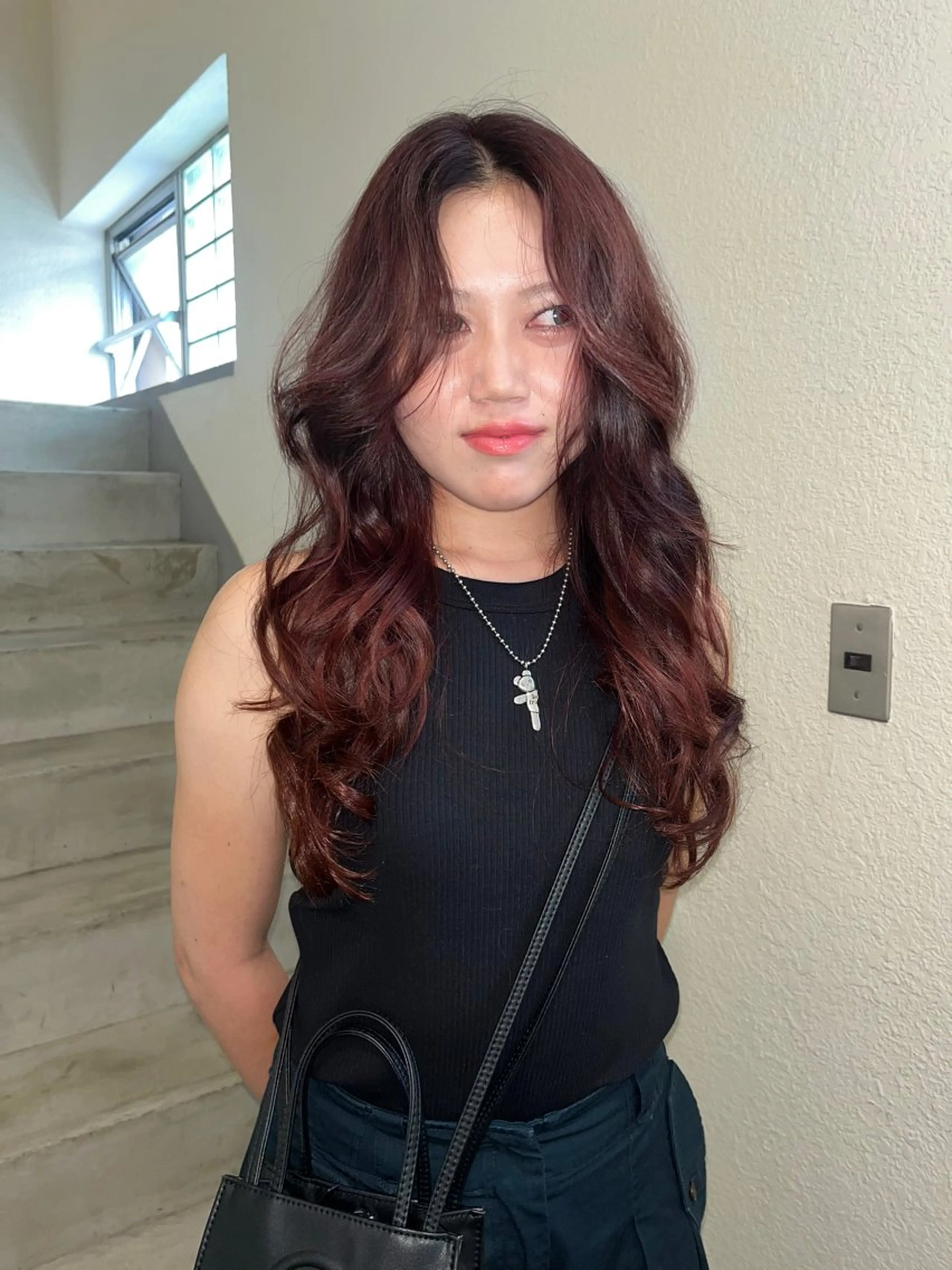 ロング カラー sliver ・siki /YUIのヘアスタイル