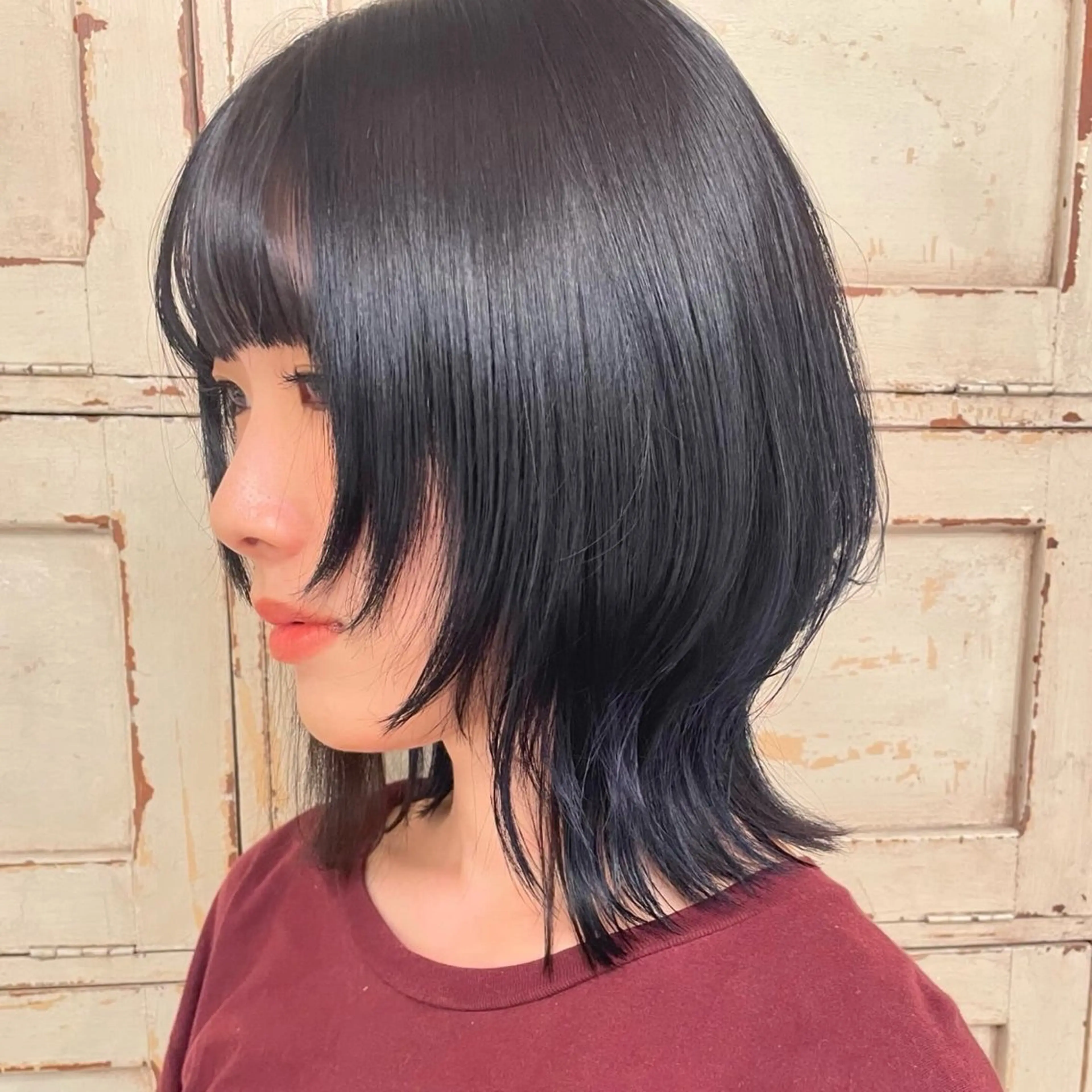 ショート カラー レイヤーカット ヘアカラー RorriM natsuのヘアスタイル
