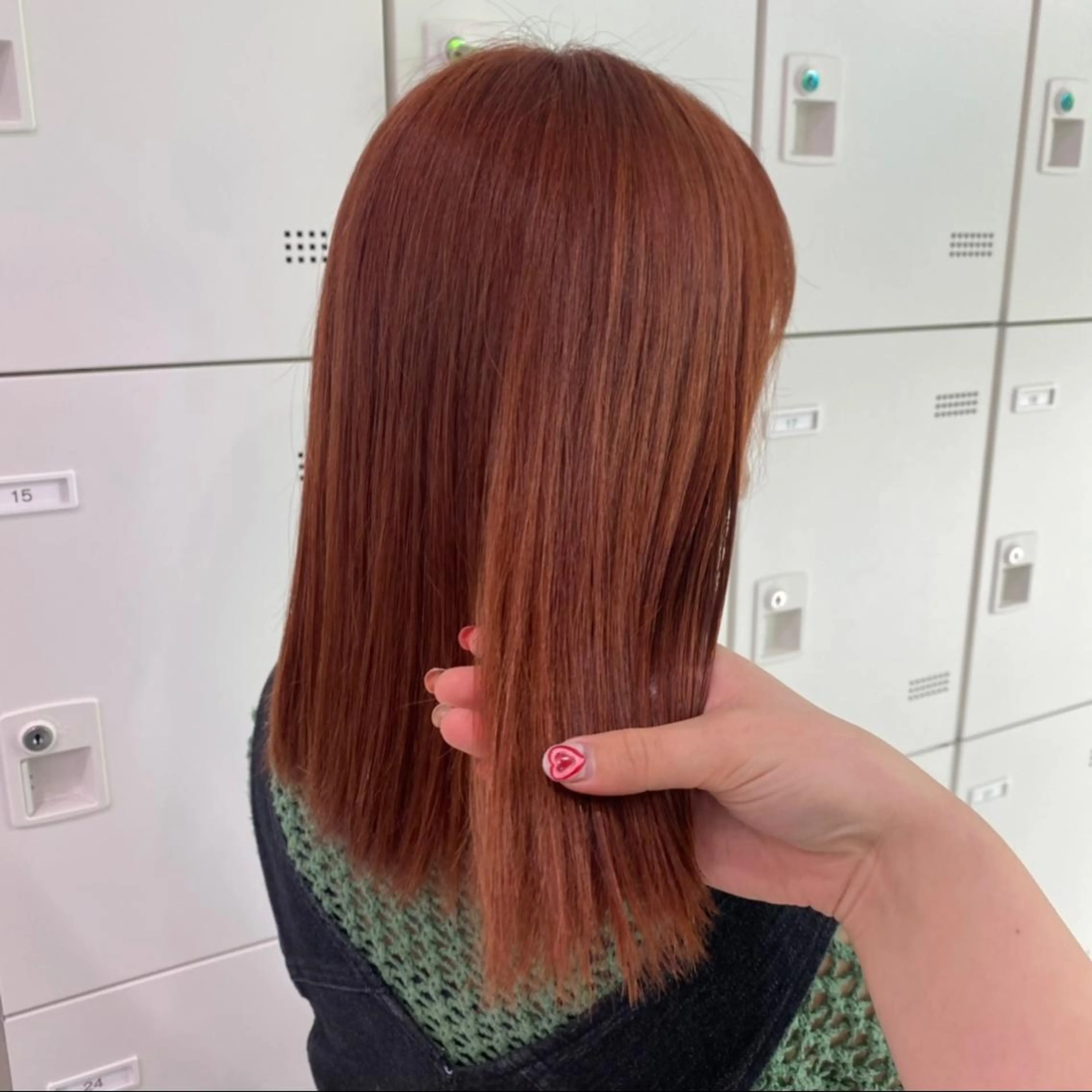 🧡オレンジカラー🧡ダメージ90％カットのケアブリーチ使用❕の写真