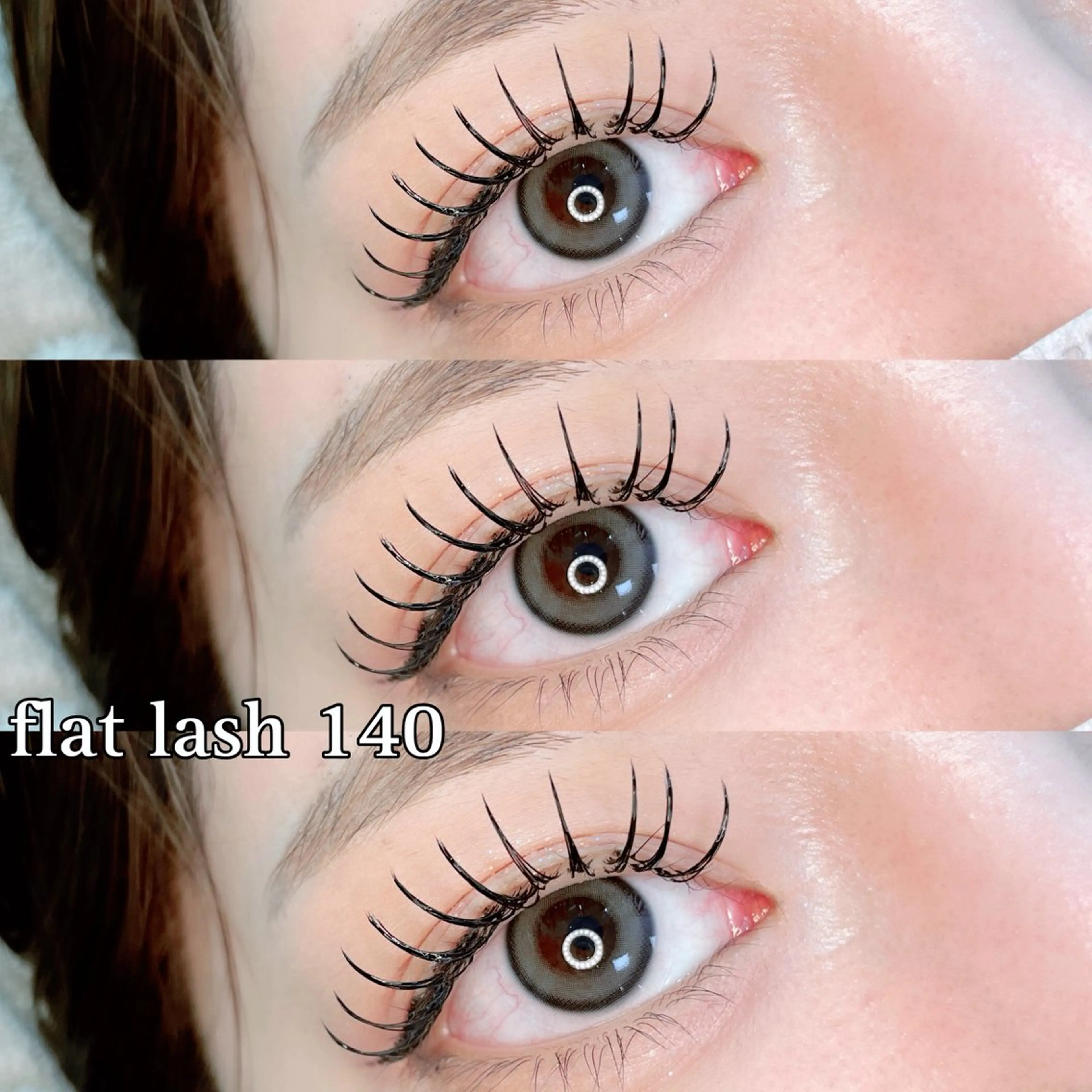 マツエク・マツパ フラットラッシュ マツエク パリジェンヌ/美眉 OLIVIA加藤のマツエク・マツパデザイン