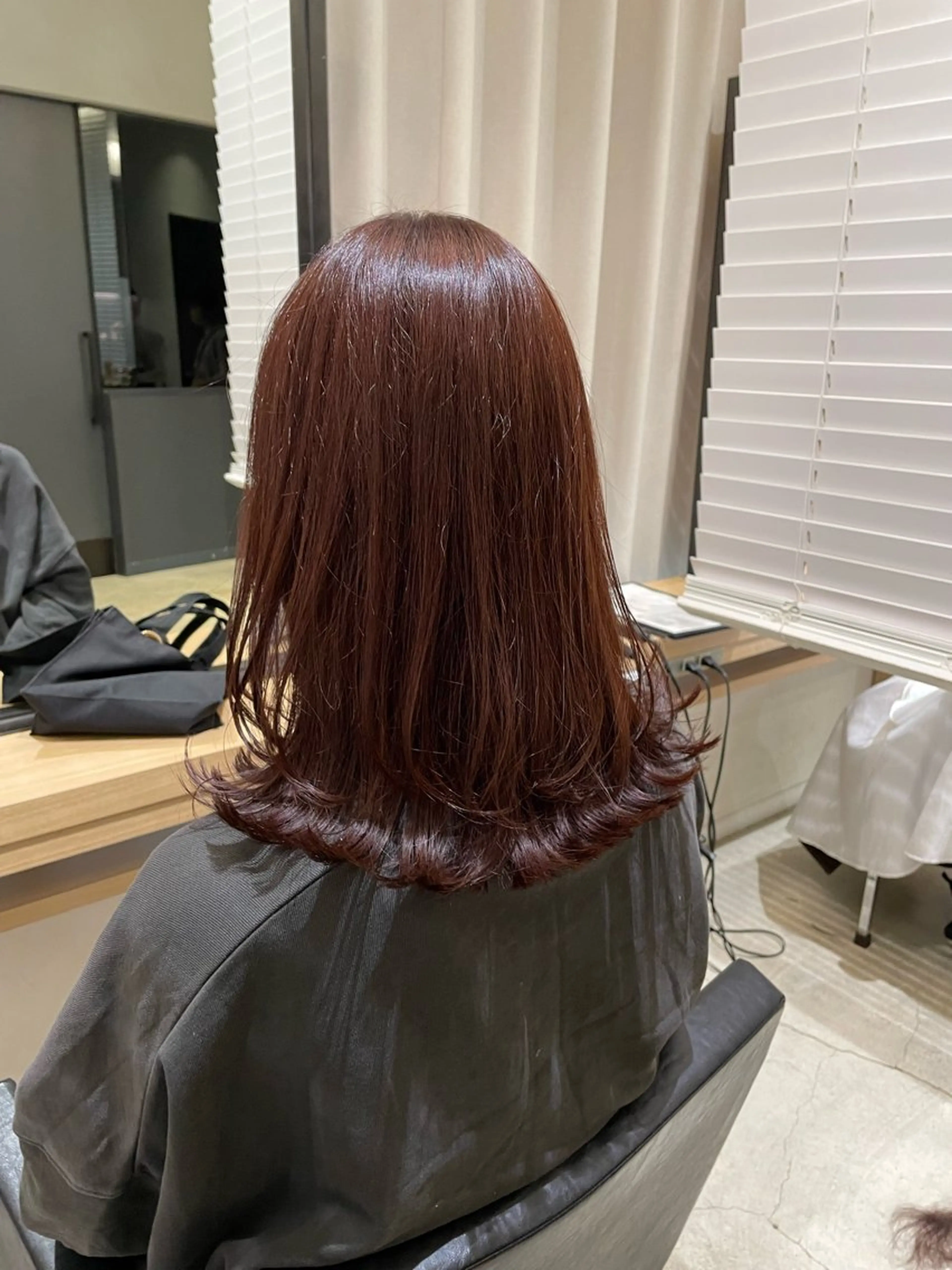 カラー ブラウンカラー レッドカラー Agu 西台店 衣莉💫のヘアスタイル