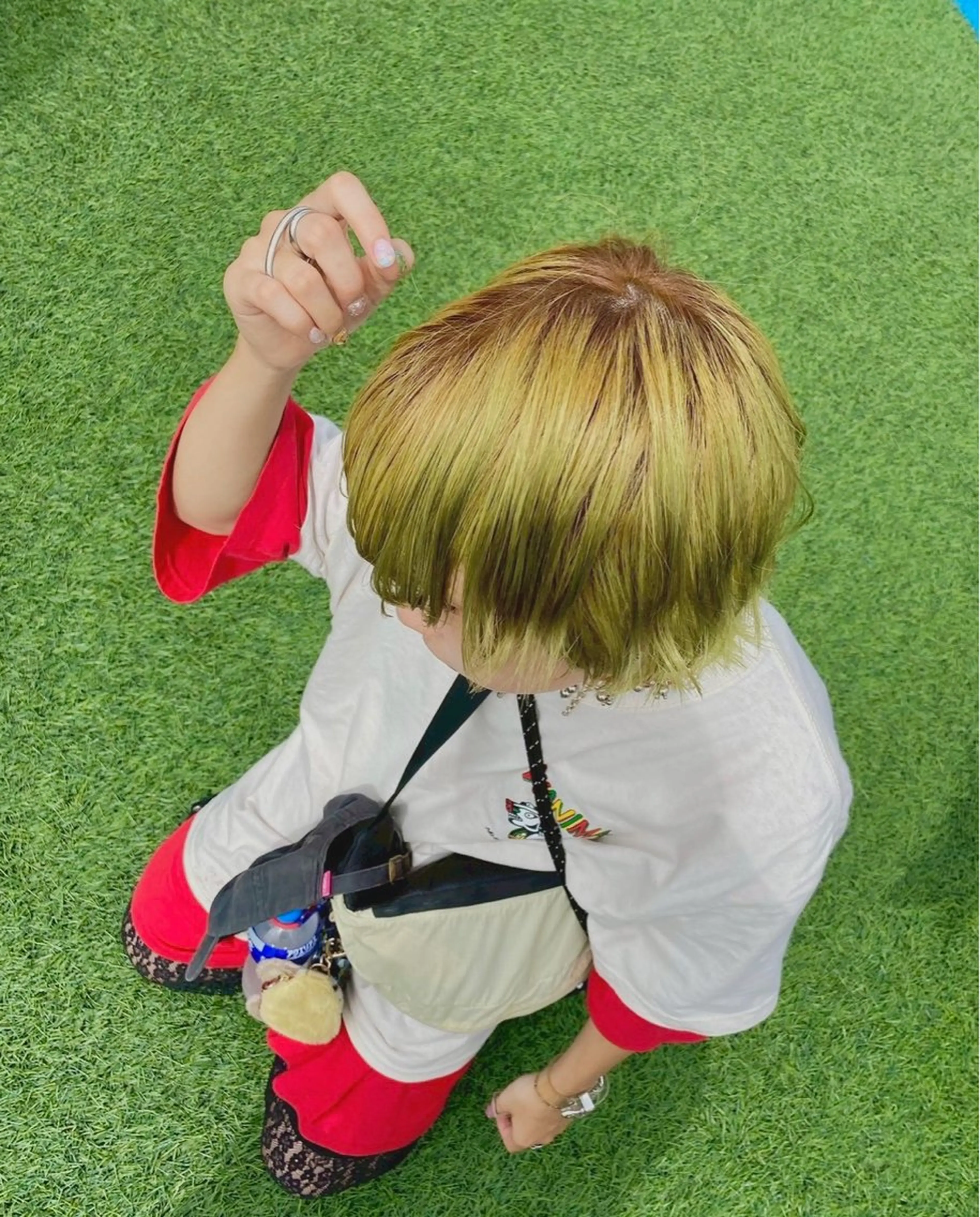 ブリーチオンカラー🌼の写真